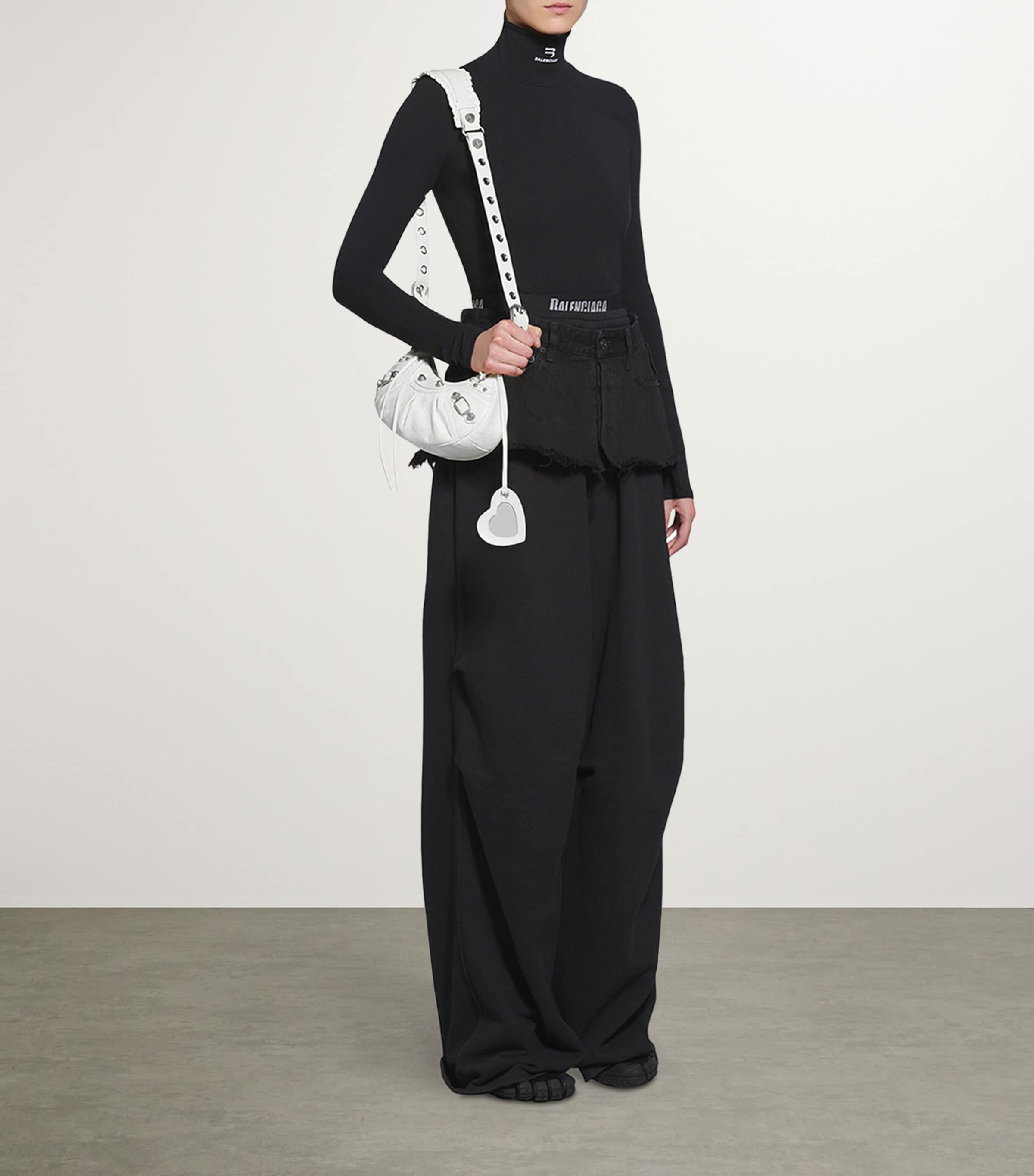 XS Leather Le Cagole Shoulder Bag 9104 Image 2