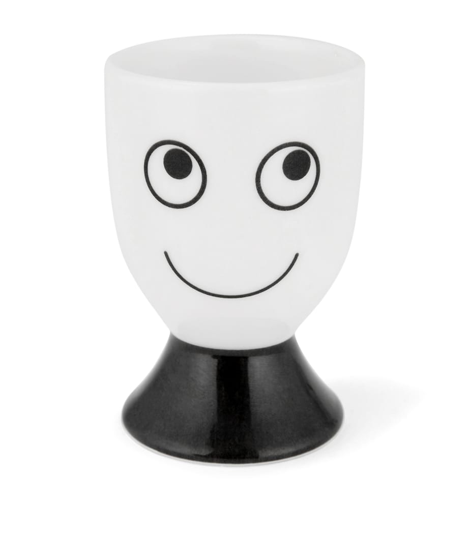 Anya Hindmarch Set of 2 Eyes Egg Cups White Image 6