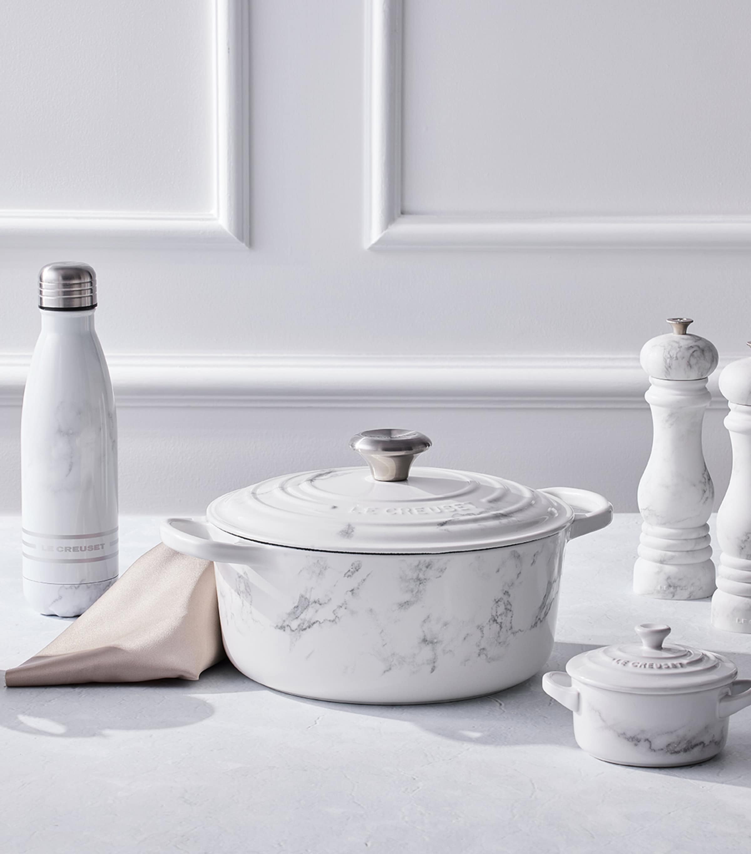 Le Creuset Cast Iron Marble Oval Casserole Dish (31cm) | Kitchenware | Cookware | Casserole Dishes | Designers | Le Creuset Le Creuset Cast Iron Marble Oval Casserole Dish (31cm) | Kitchenware | Cookware | Casserole Dishes | Designers | Le Creuset