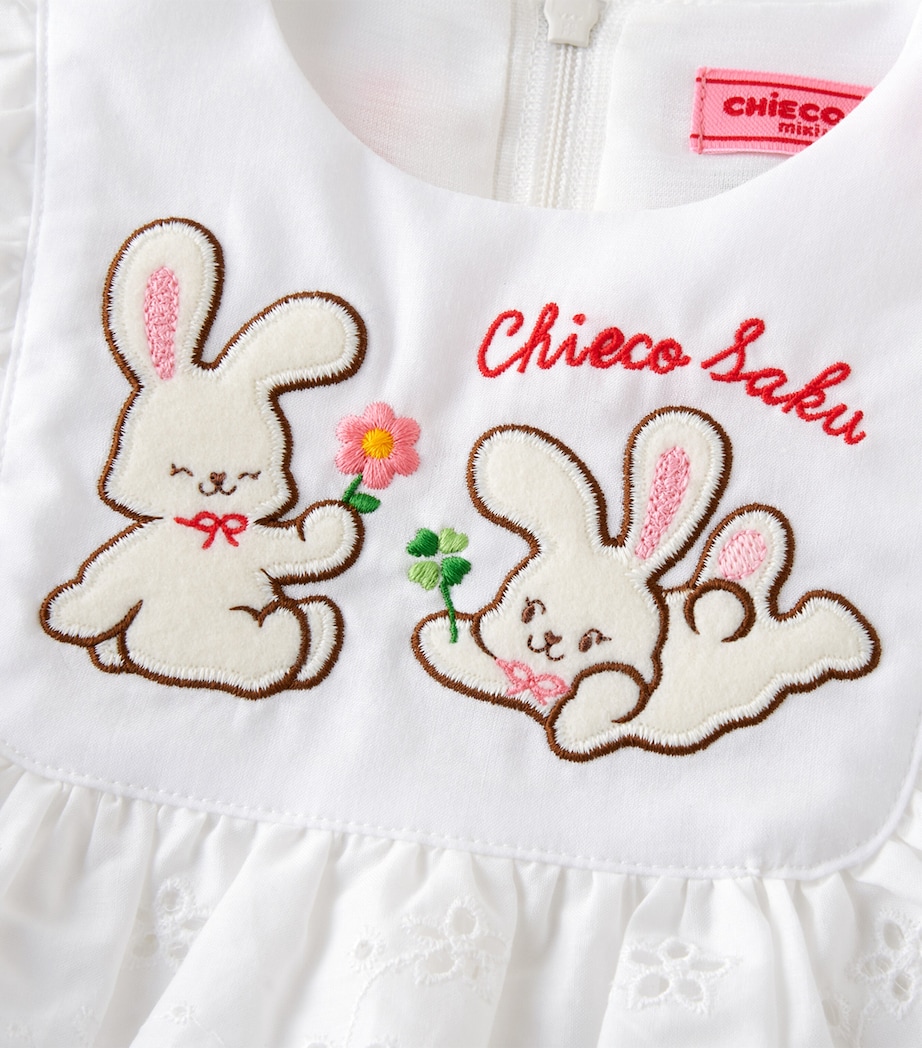 Miki House Cotton Chieco Saku Dress (2-7 Years) Image 6