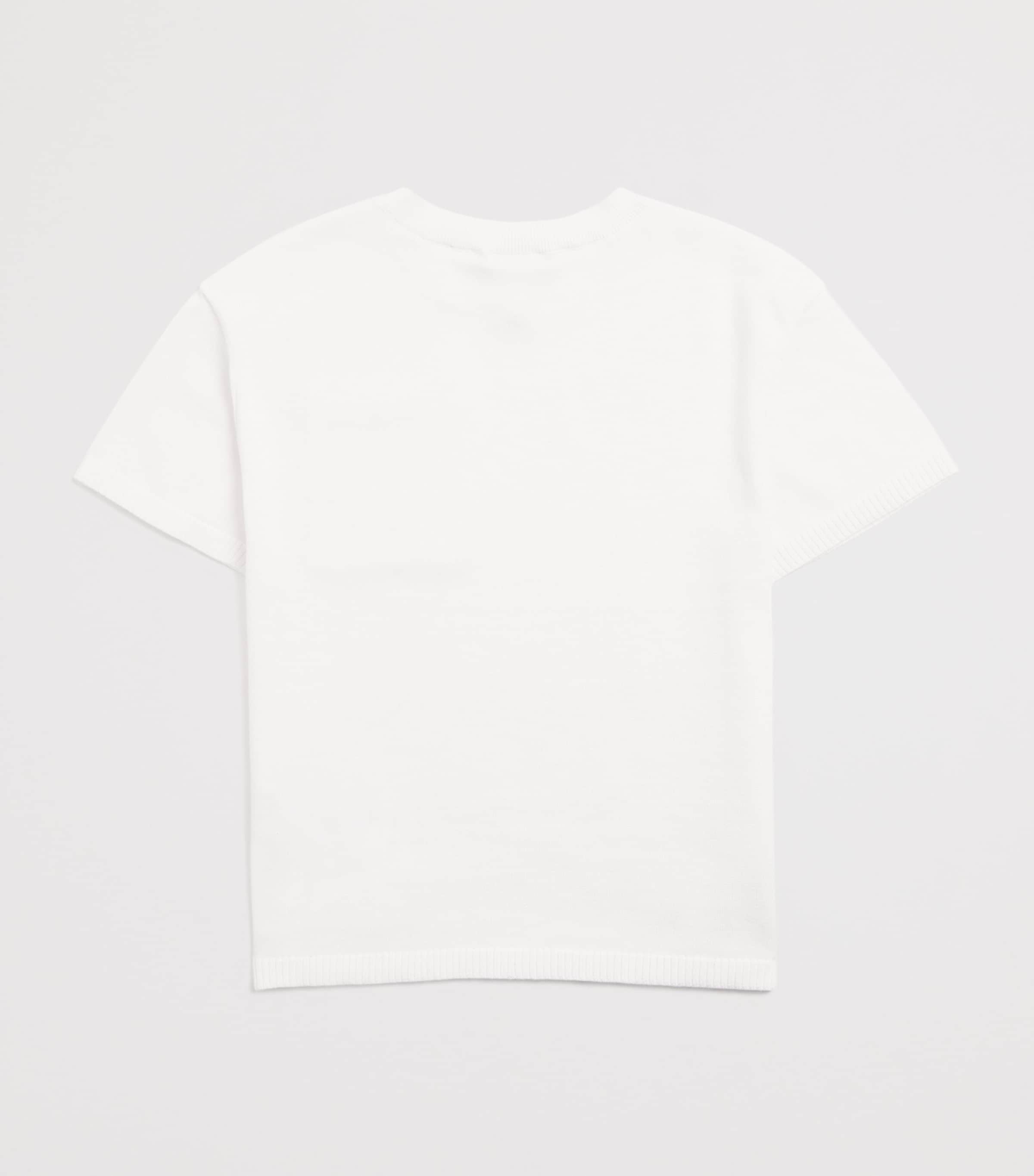 Cotton Logo T-Shirt (4-12+ Years) H31124/10PWHITE Image 2