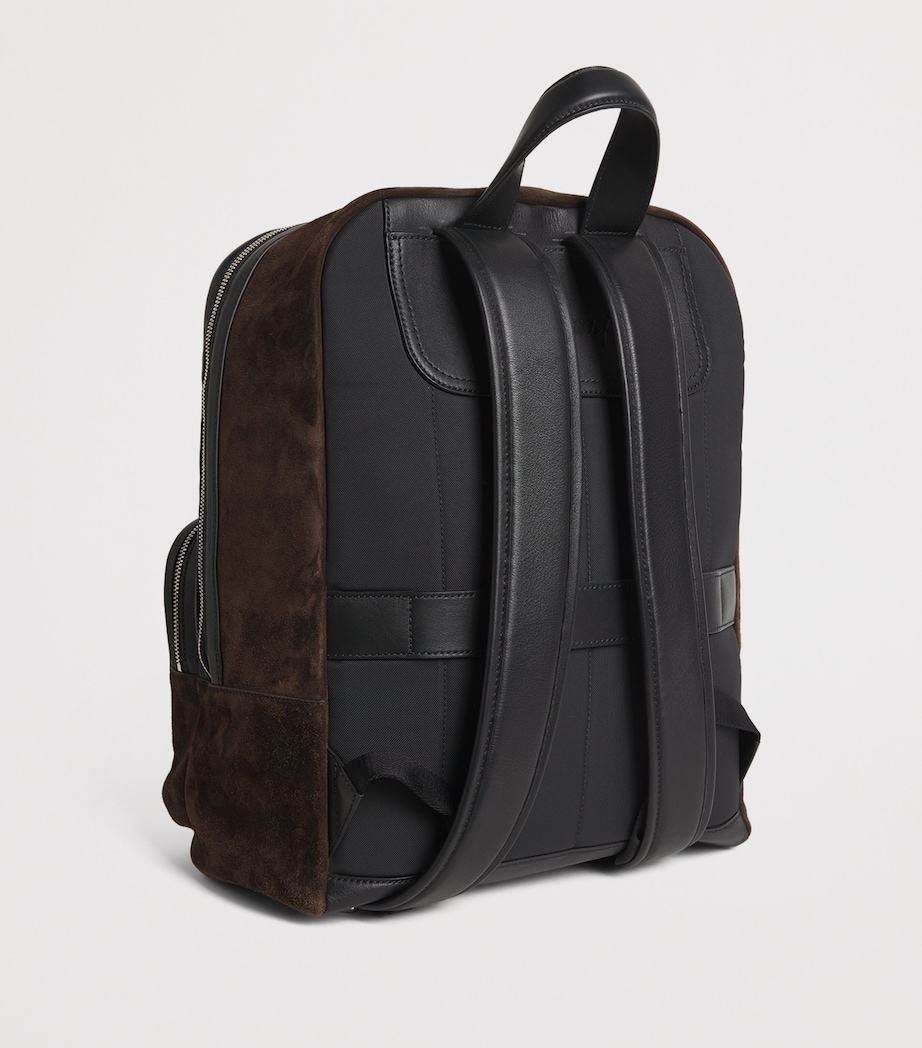 Brioni Suede Via Veneto Backpack Image 2