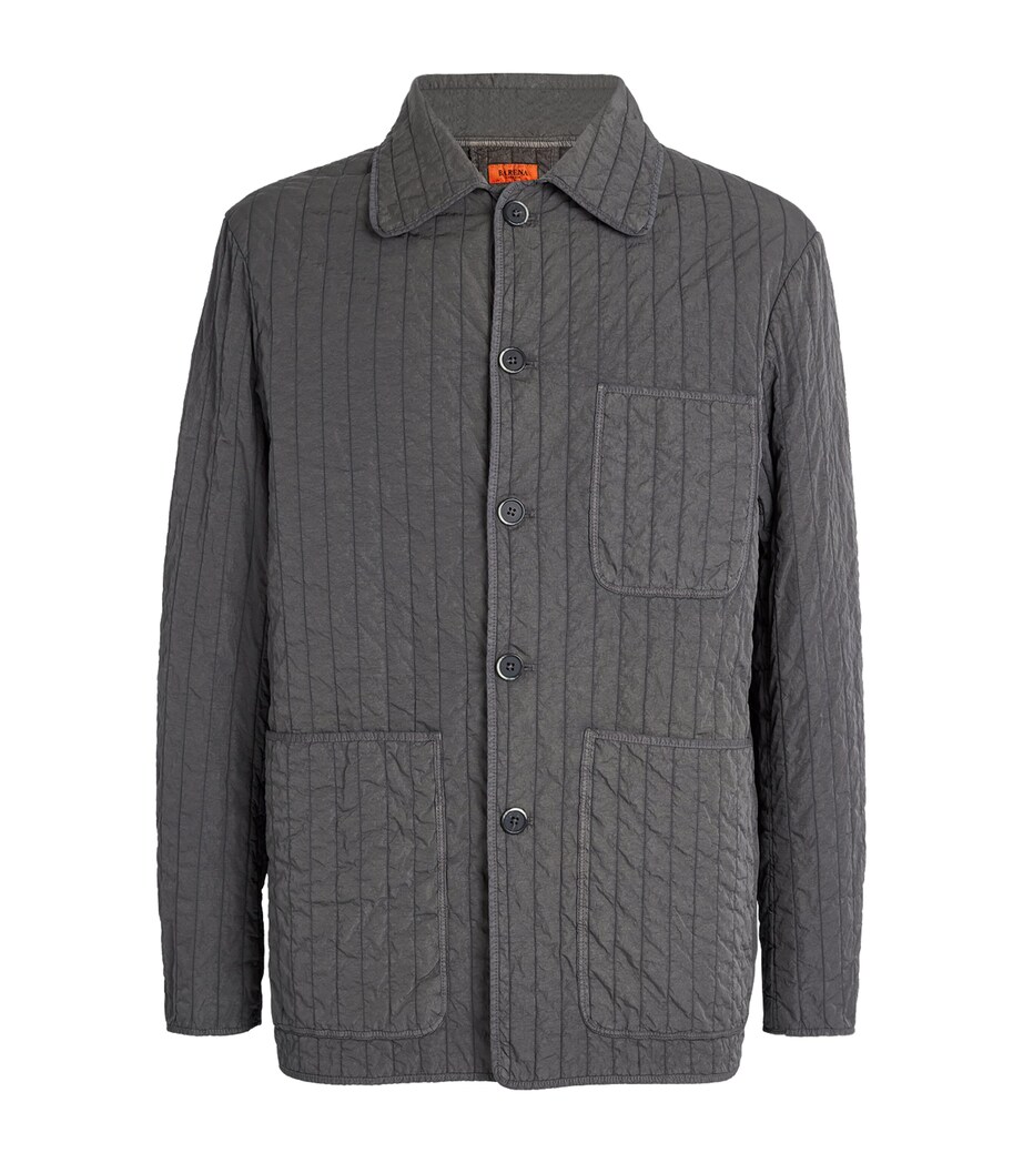 Padded Overshirt 580 PIOMBO Image 1