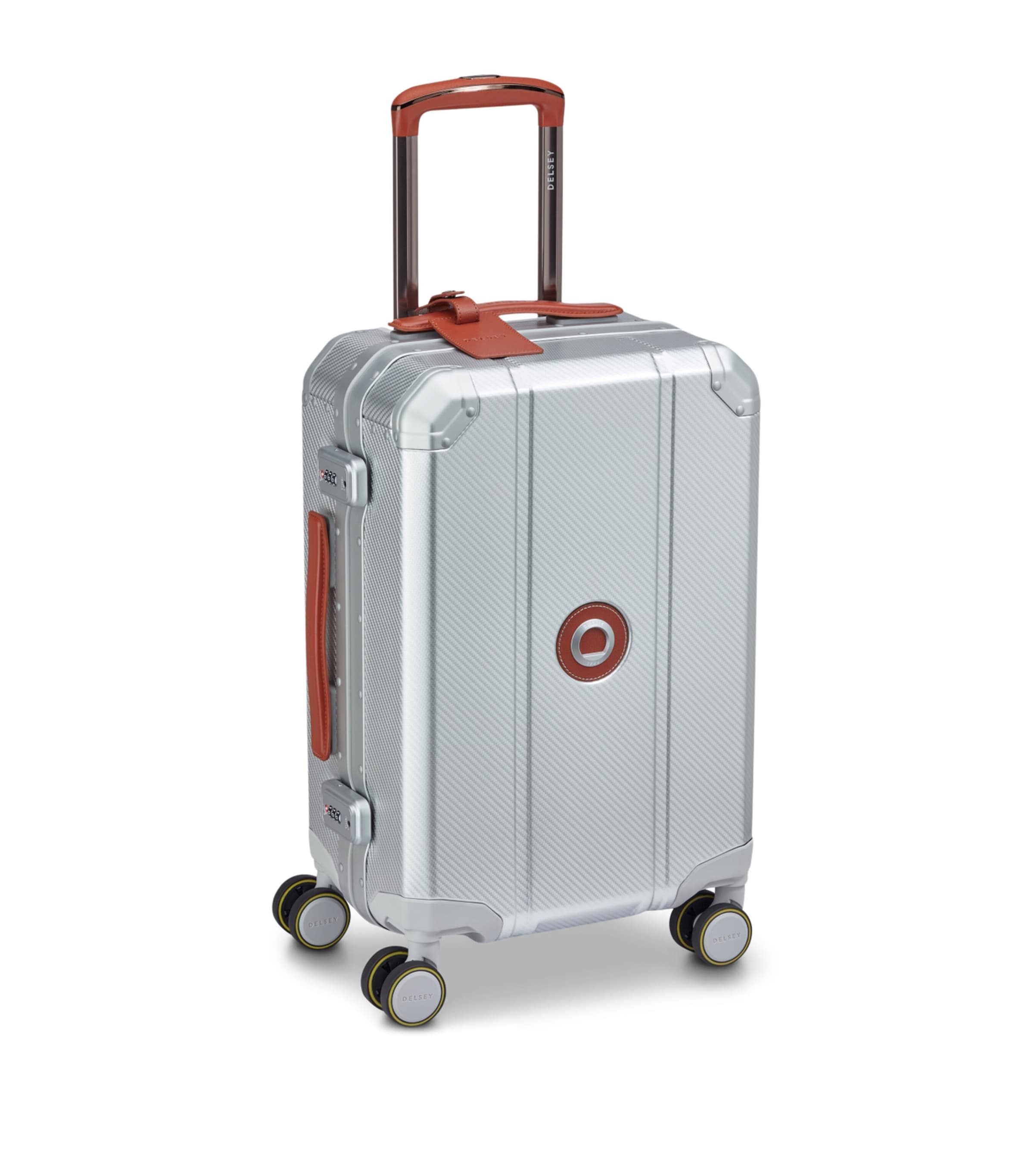 Delsey Alur Cabin Spinner Suitcase (55cm) Silver Image 3