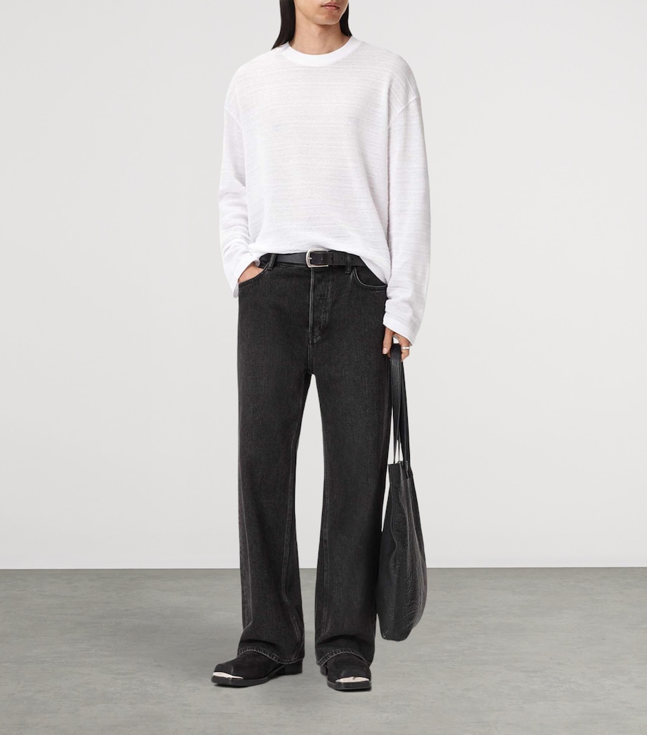 Organic Cotton Cove T-Shirt ASHEN WHITE Image 3