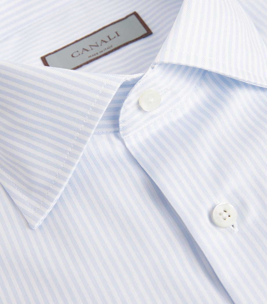 Cotton Stripe Shirt 401 Image 5