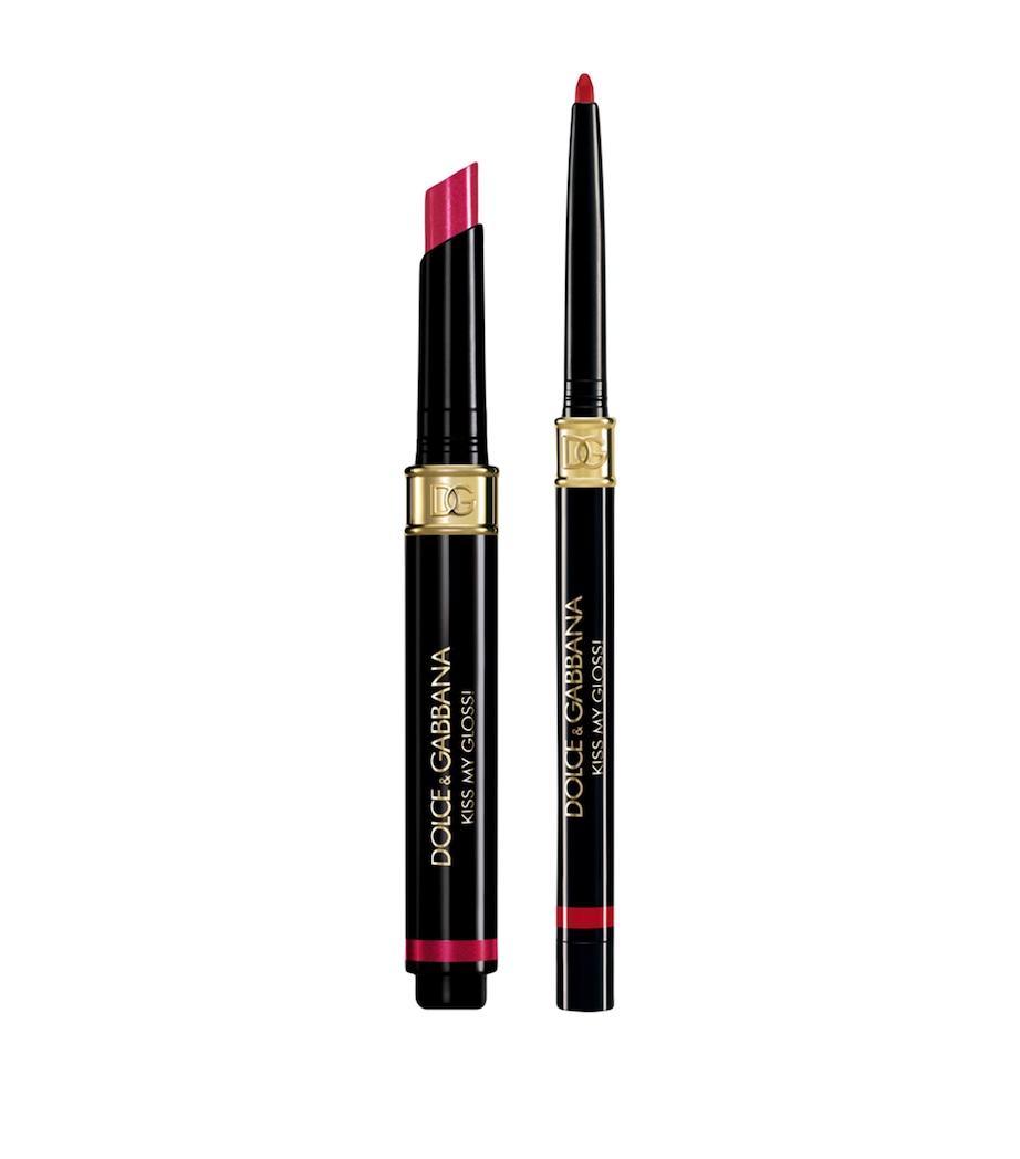 Kiss My Gloss! 4D Gloss Stick & Lip Liner Duo 5 RED Image 1