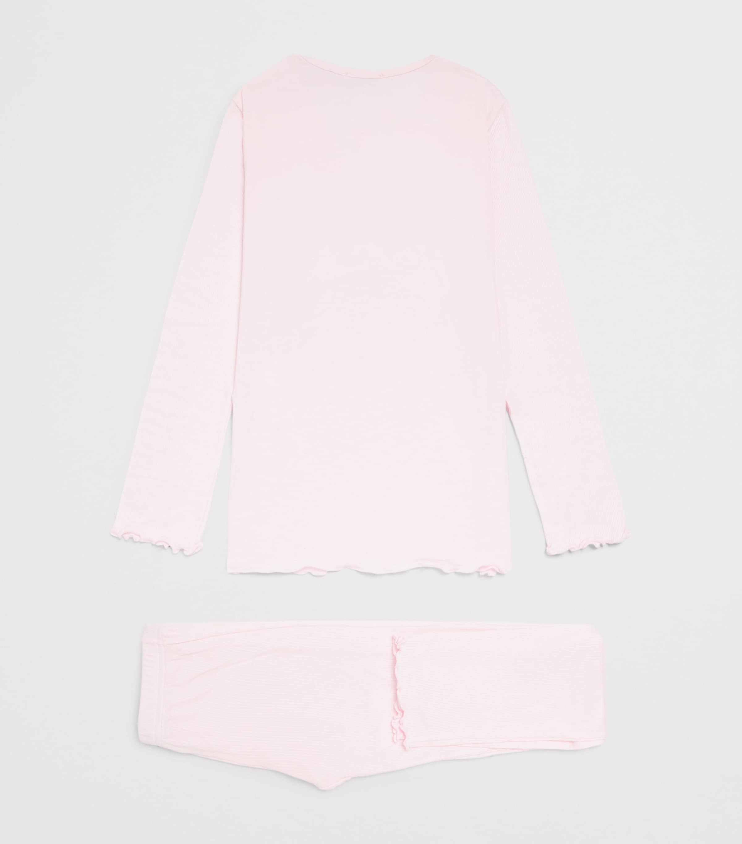 Story Loris Stretch-Modal Printed Pyjama Set (4-14 Years) Rosa Baby Image 2
