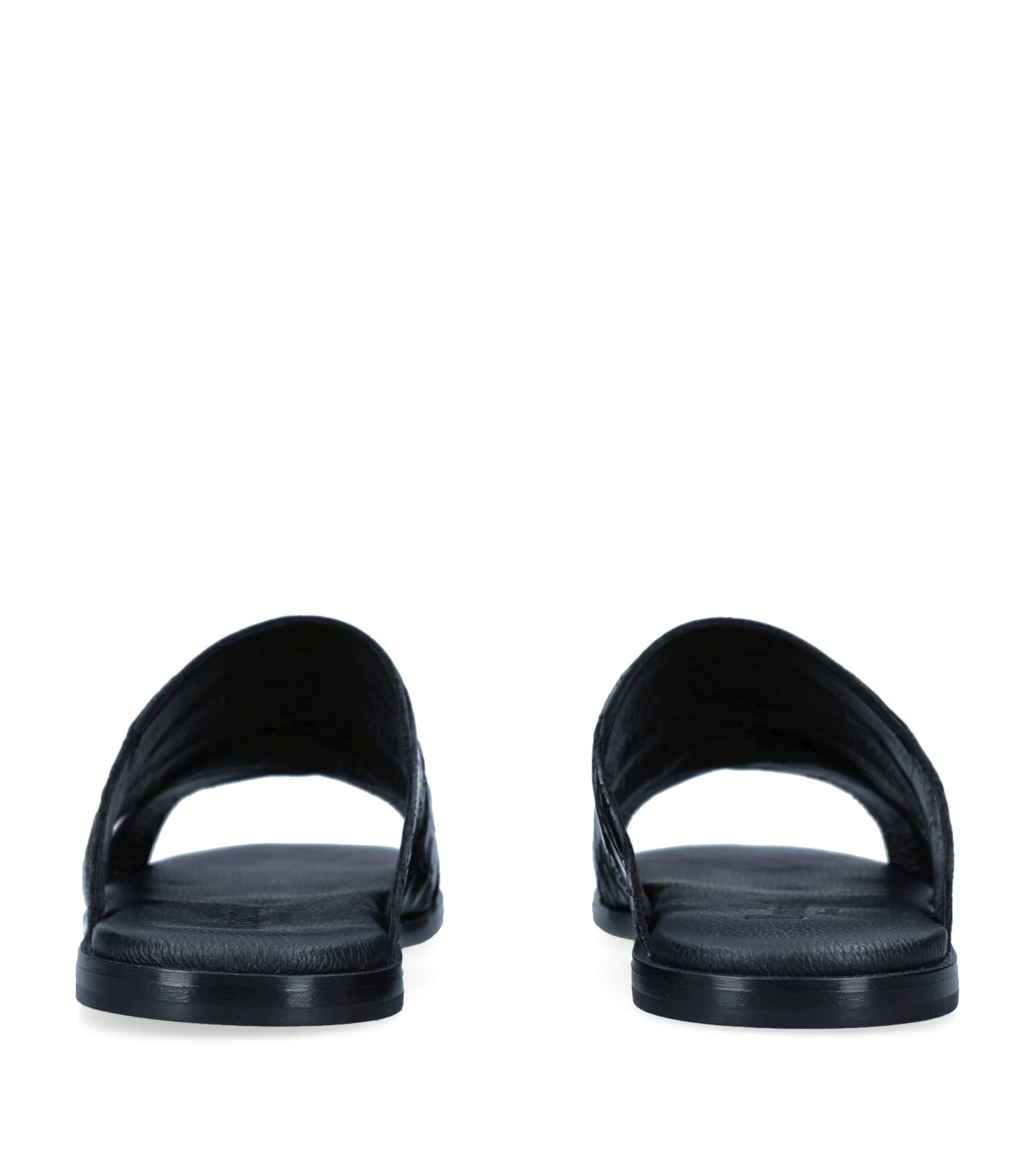 Brotini Leather Sandals Black Image 2
