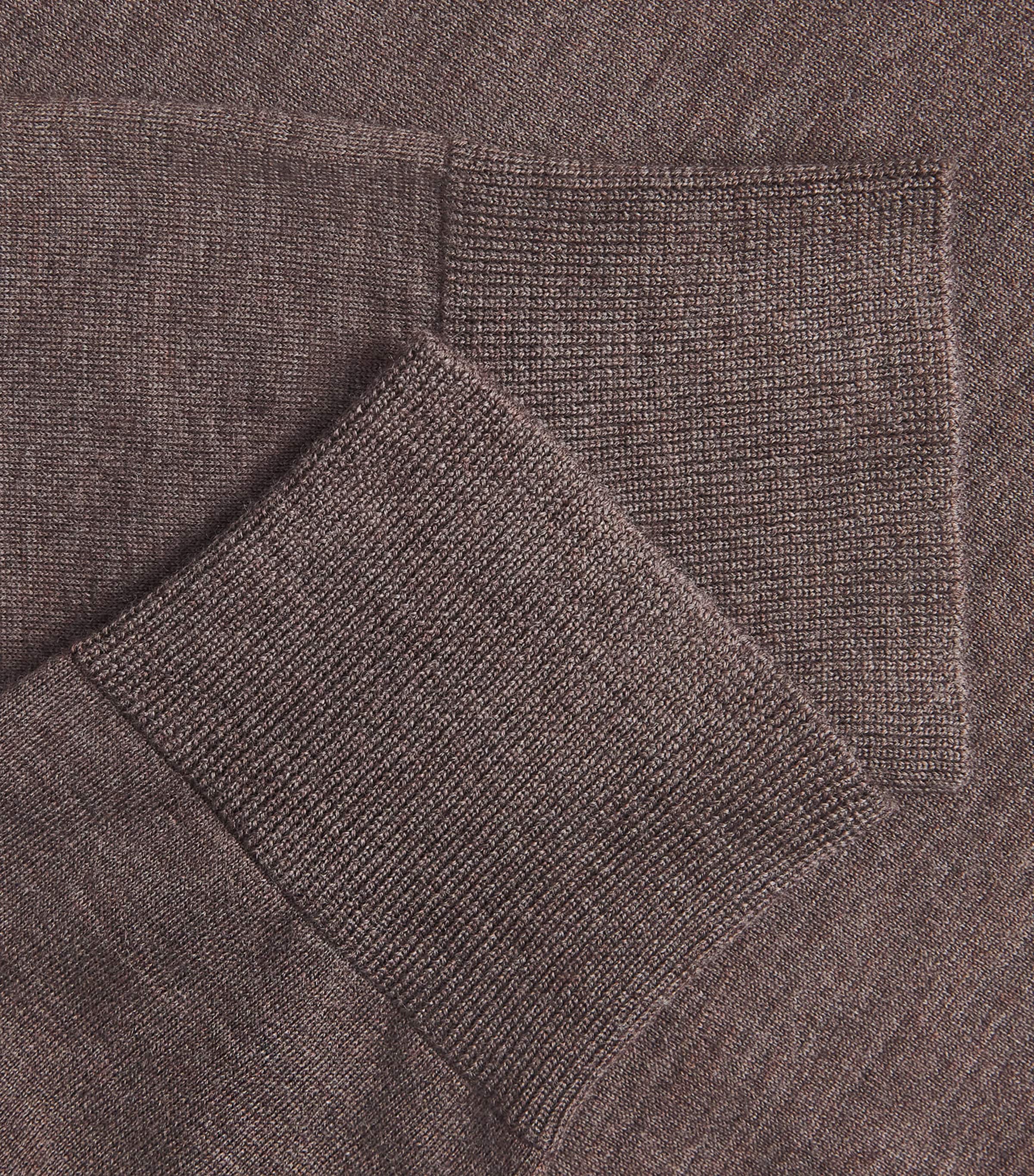 Gabriela Hearst Mens Merino Wool Palco Sweater Walnut Image 6