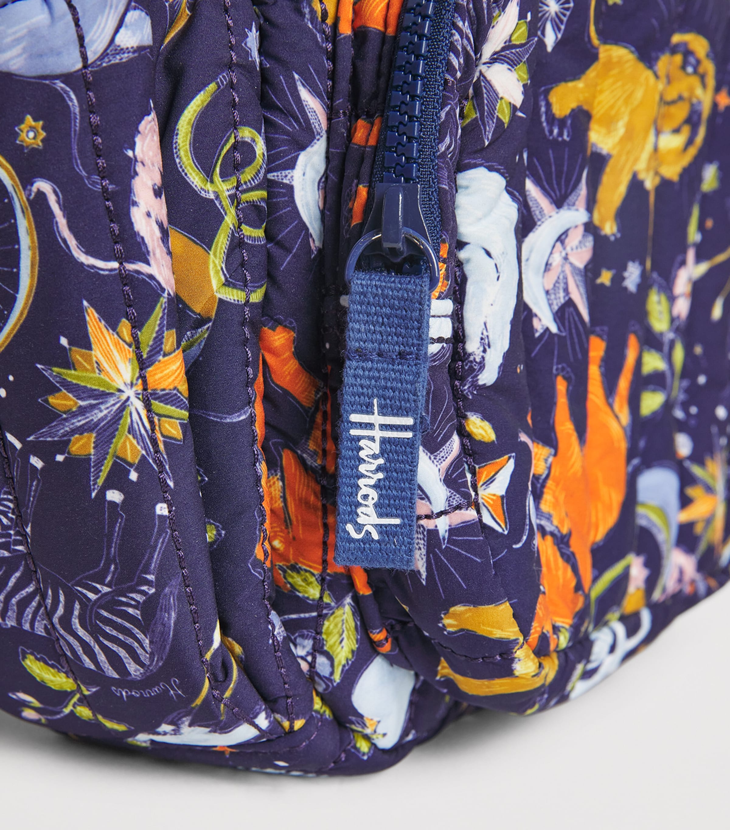 Quilted Night Sky Backpack NAVY Image 4