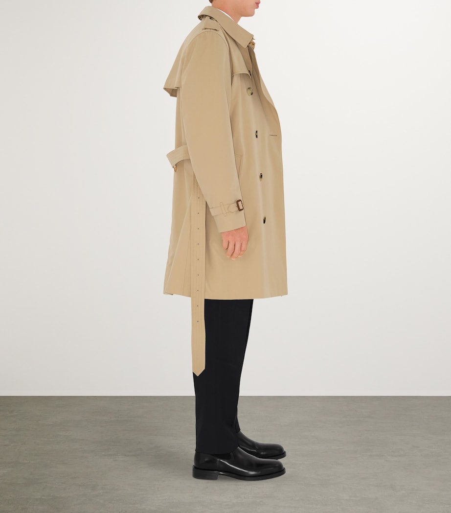 Mid-Length Kensington Heritage Trench Coat HONEY Image 3