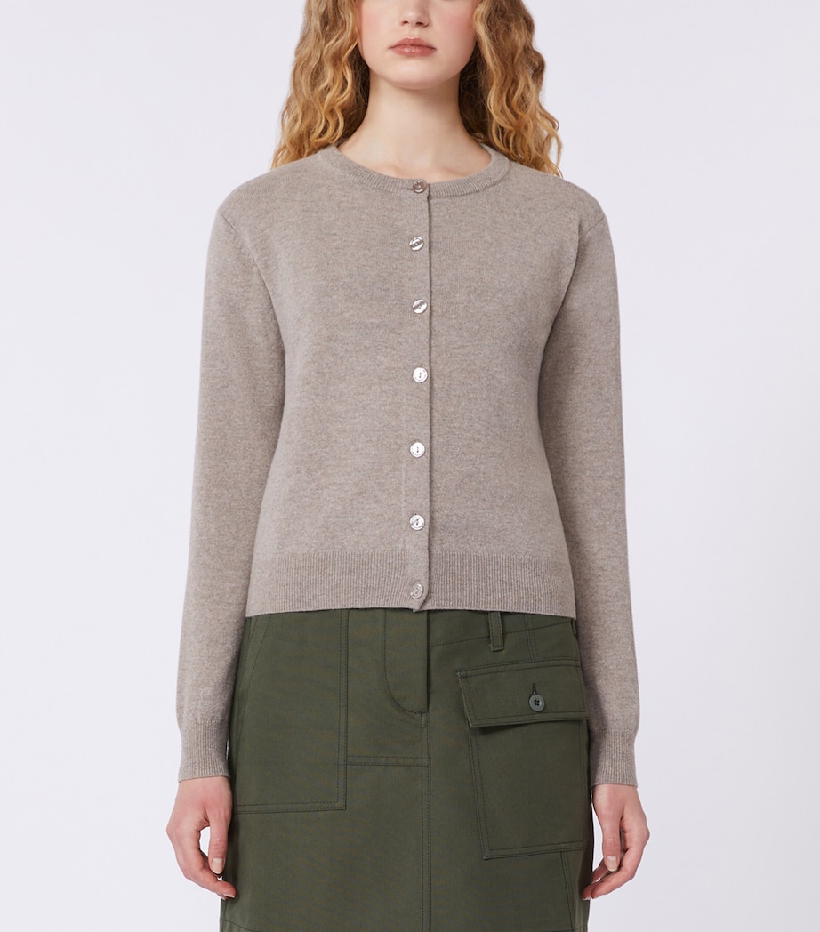 Wool-Cashmere Cardigan TURTLEDOVE Image 3