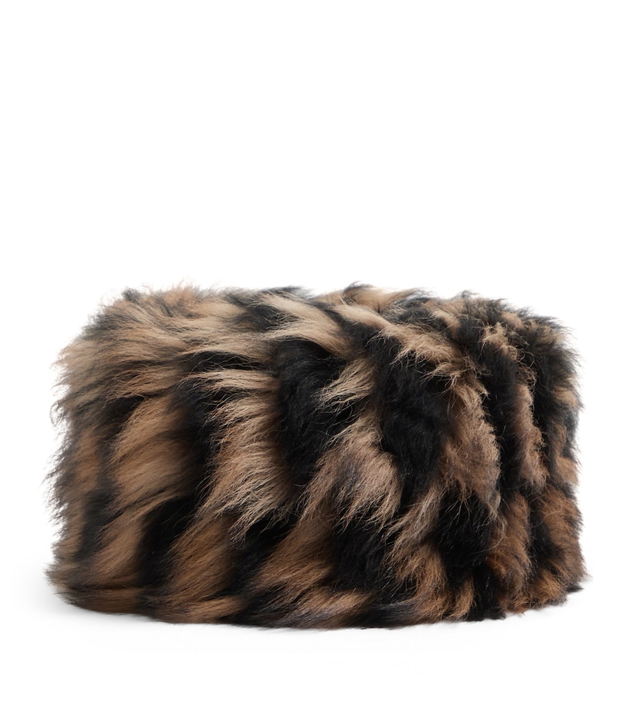 Valentino Garavani Rabbit Hair Beret Image 1