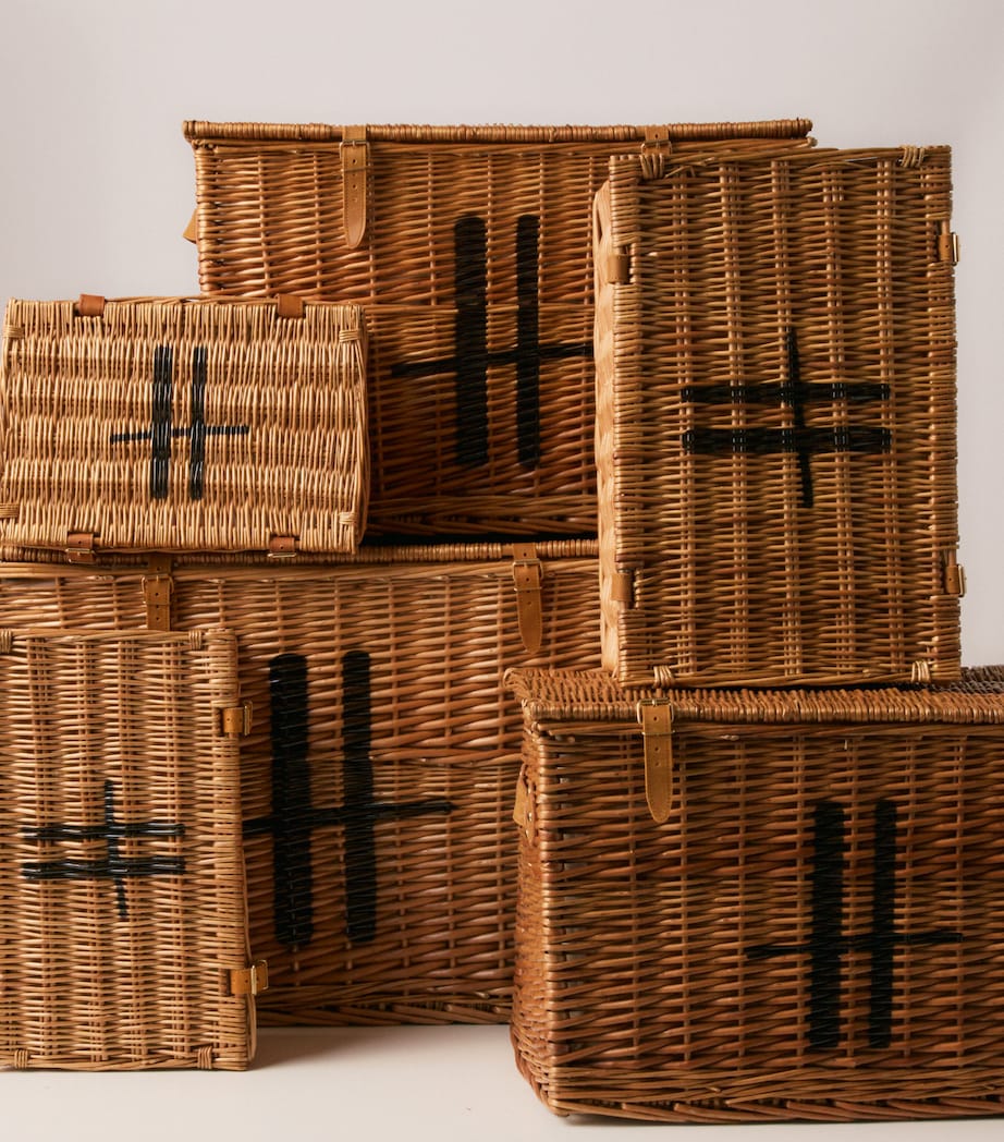 Harrods Wicker Basket (XXL) Image 3