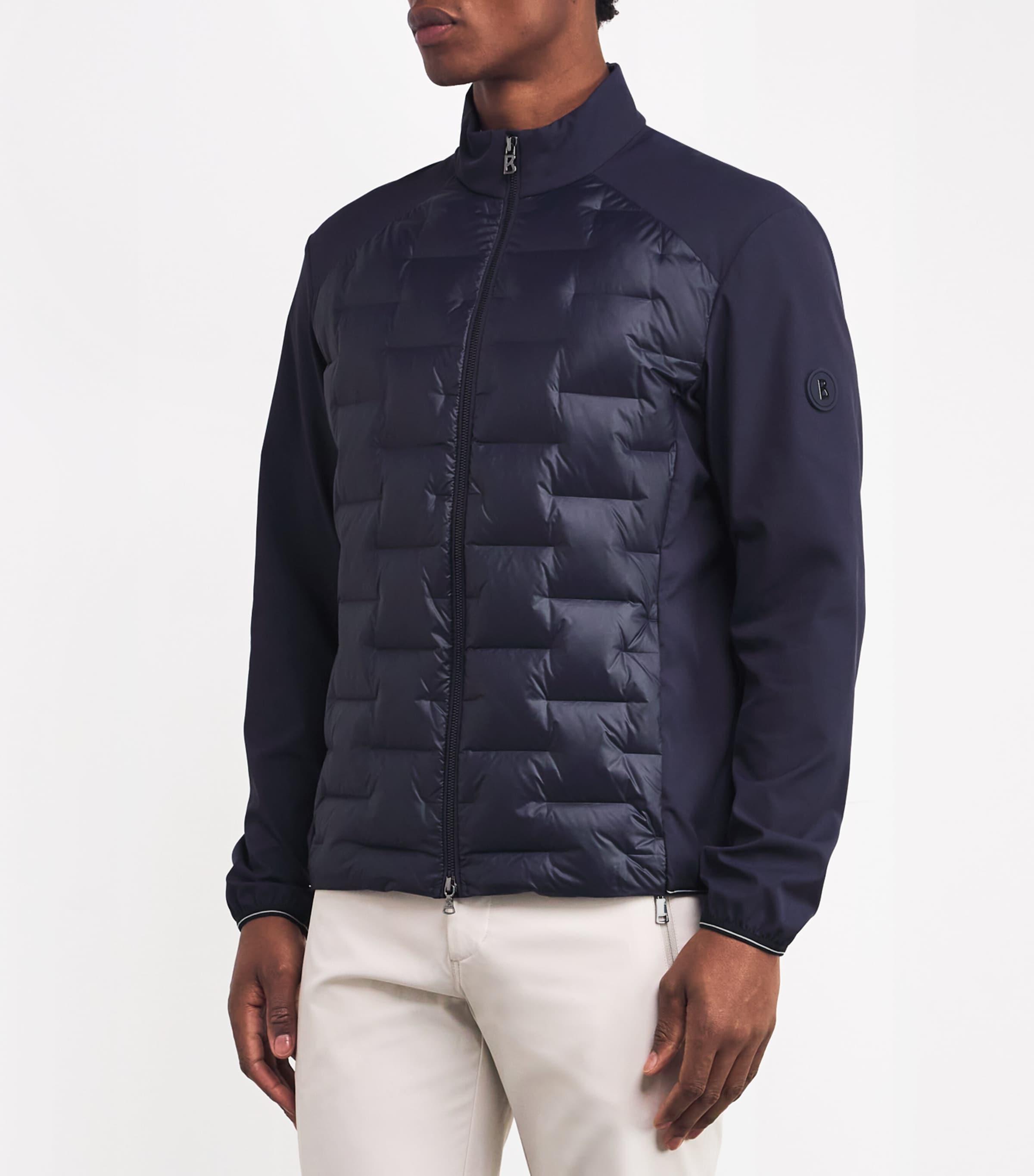 Down Hybrid Dardan Jacket 464 NAVY Image 3