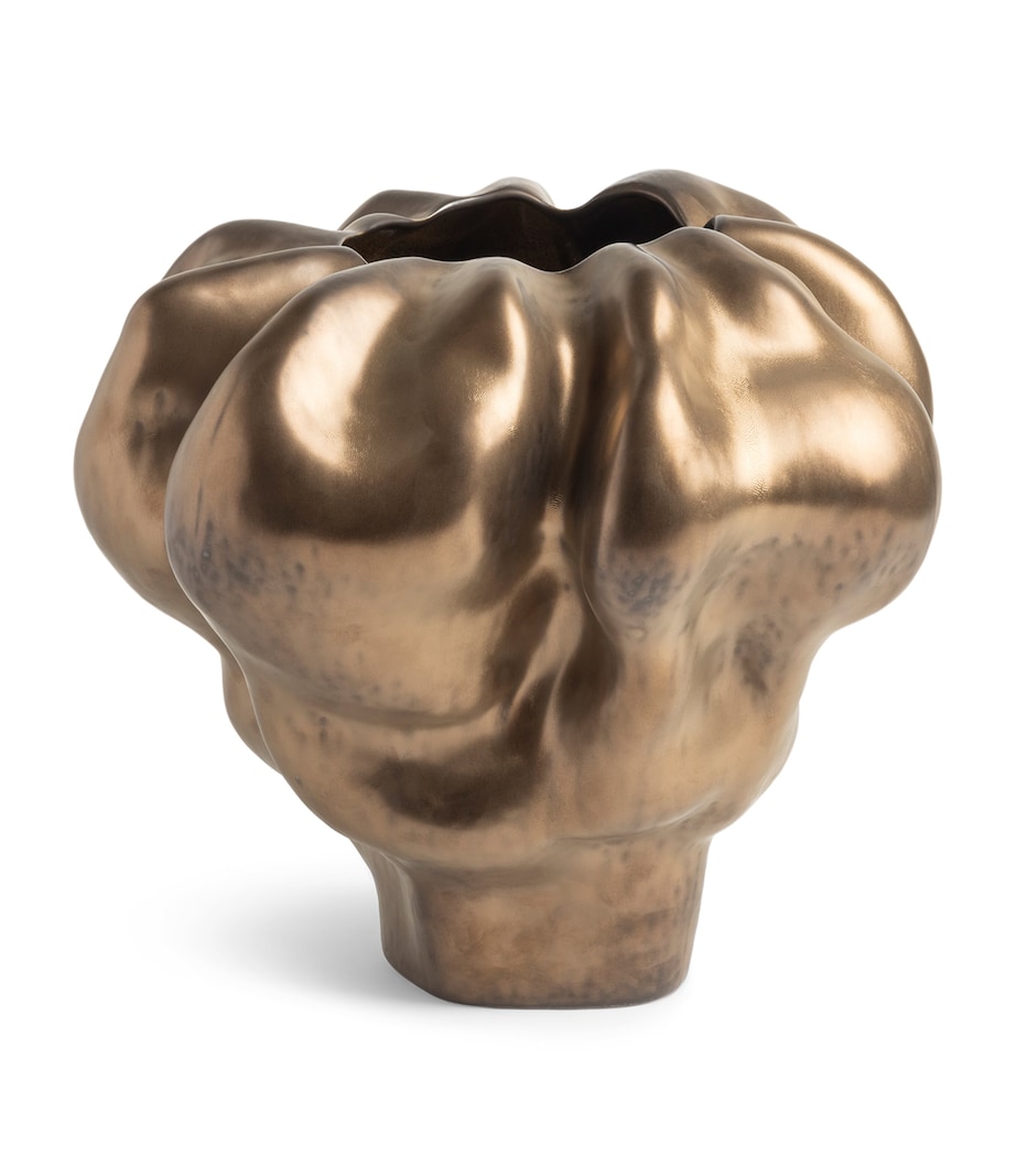 L'Objet Porcelain Timna Vase (15cm) Bronze Image 3