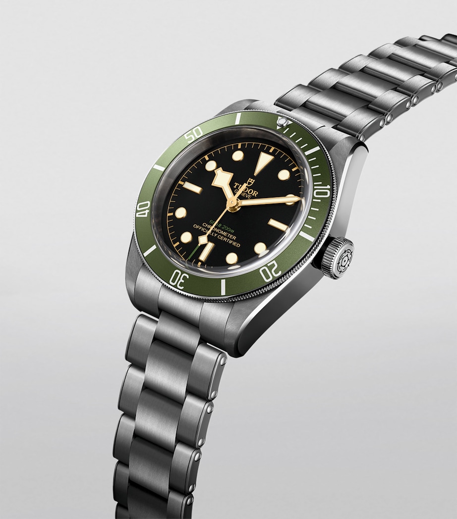 Black Bay Harrods Exclusive Stainless Steel Automatic Watch 41mm - M79230G-0001 GREEN Image 6
