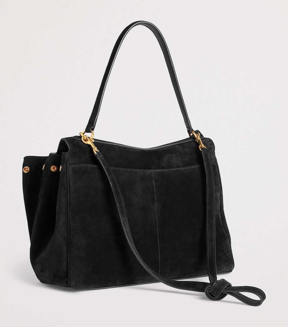 Balenciaga Medium Suede Rodeo Shoulder Bag Image 6