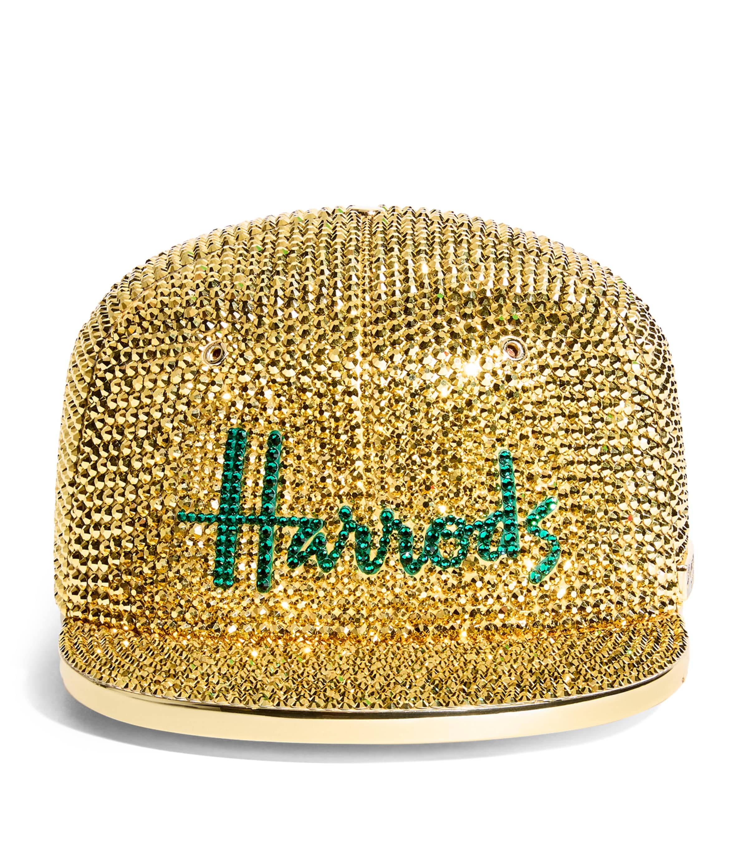 Shop Judith Leiber X Harrods Exclusive Cap Clutch Bag In Gold