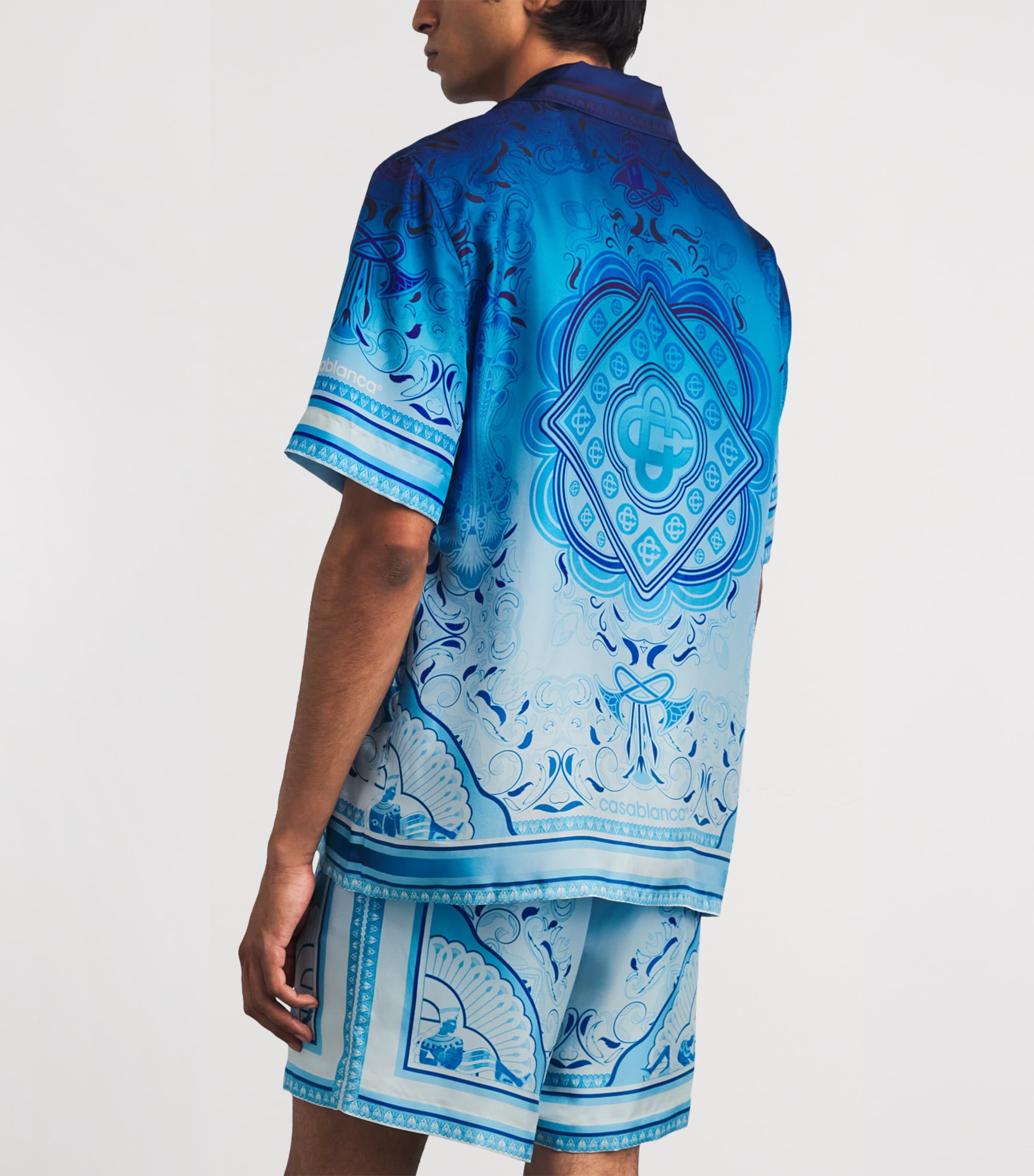 Casablanca Mens Silk Egyptian Rug Shirt Egyption Rug Image 5