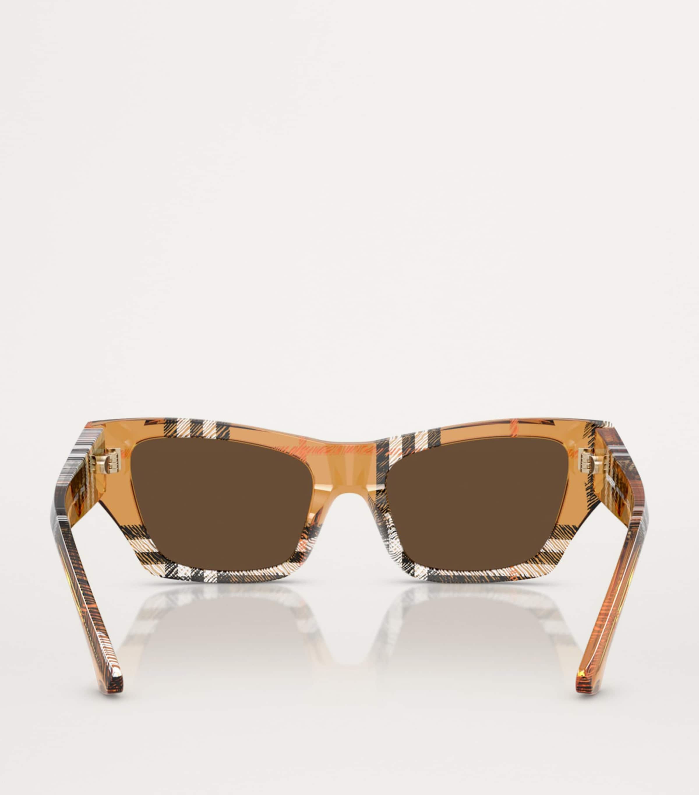 Acetate Square Cat Eye Sunglasses 414673 Image 4