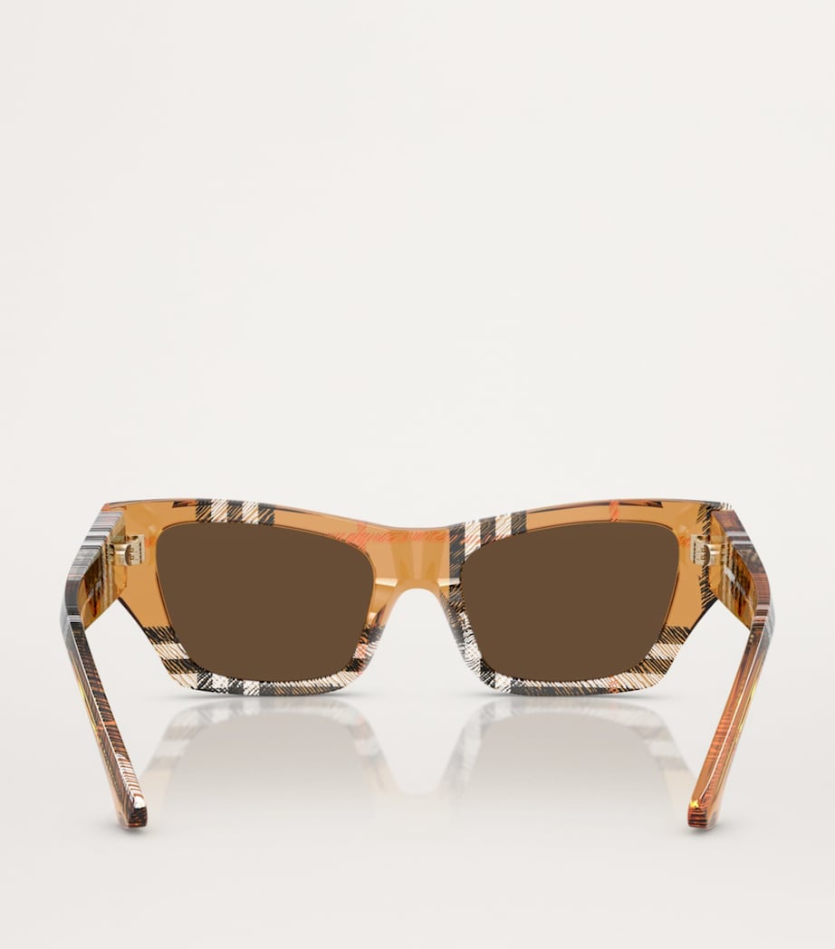 Acetate Square Cat Eye Sunglasses 414673 Image 4