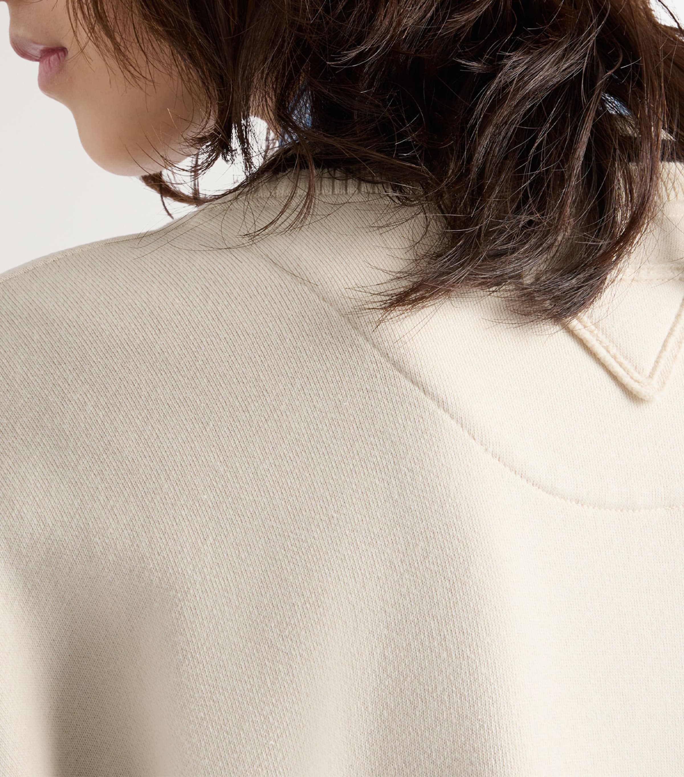 Cotton Varsity Sweatshirt F0304 Image 2