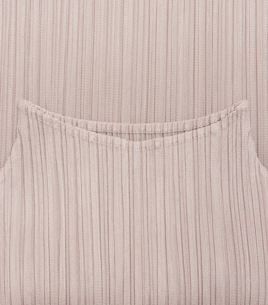 Pleats Please Issey Miyake Womens Long-Sleeve New Colorful Basics 4 Top Image 6
