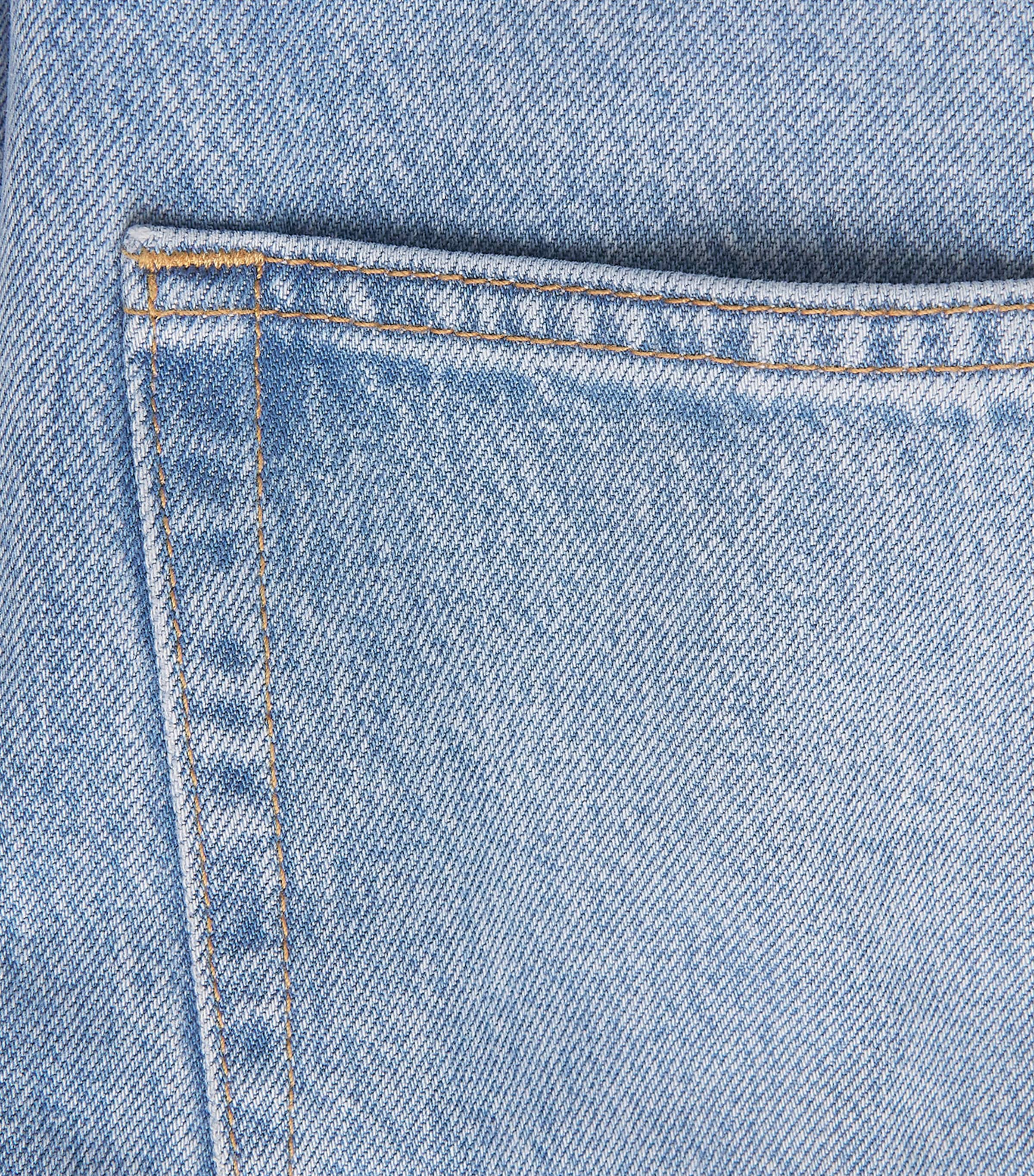 FRAME Womens The Vertical Straight Jeans Static Image 6