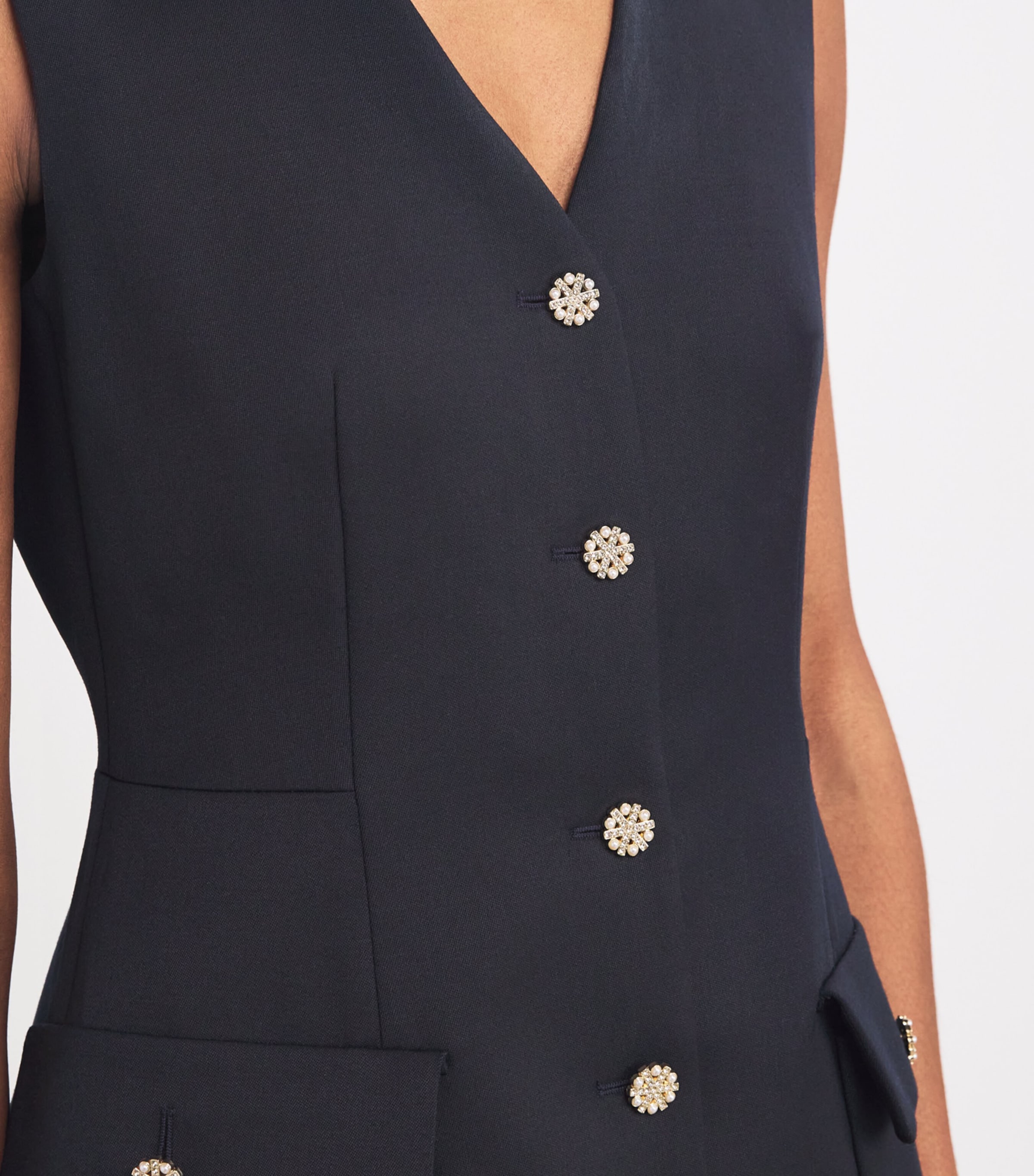 Tailored Jumpsuit NAVY Image 4
