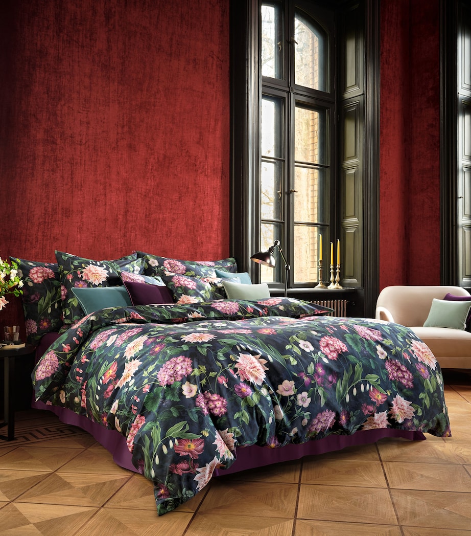 Schlossberg Ophelia Super King Flat Sheet (280cm x 290cm) Bleu Image 2