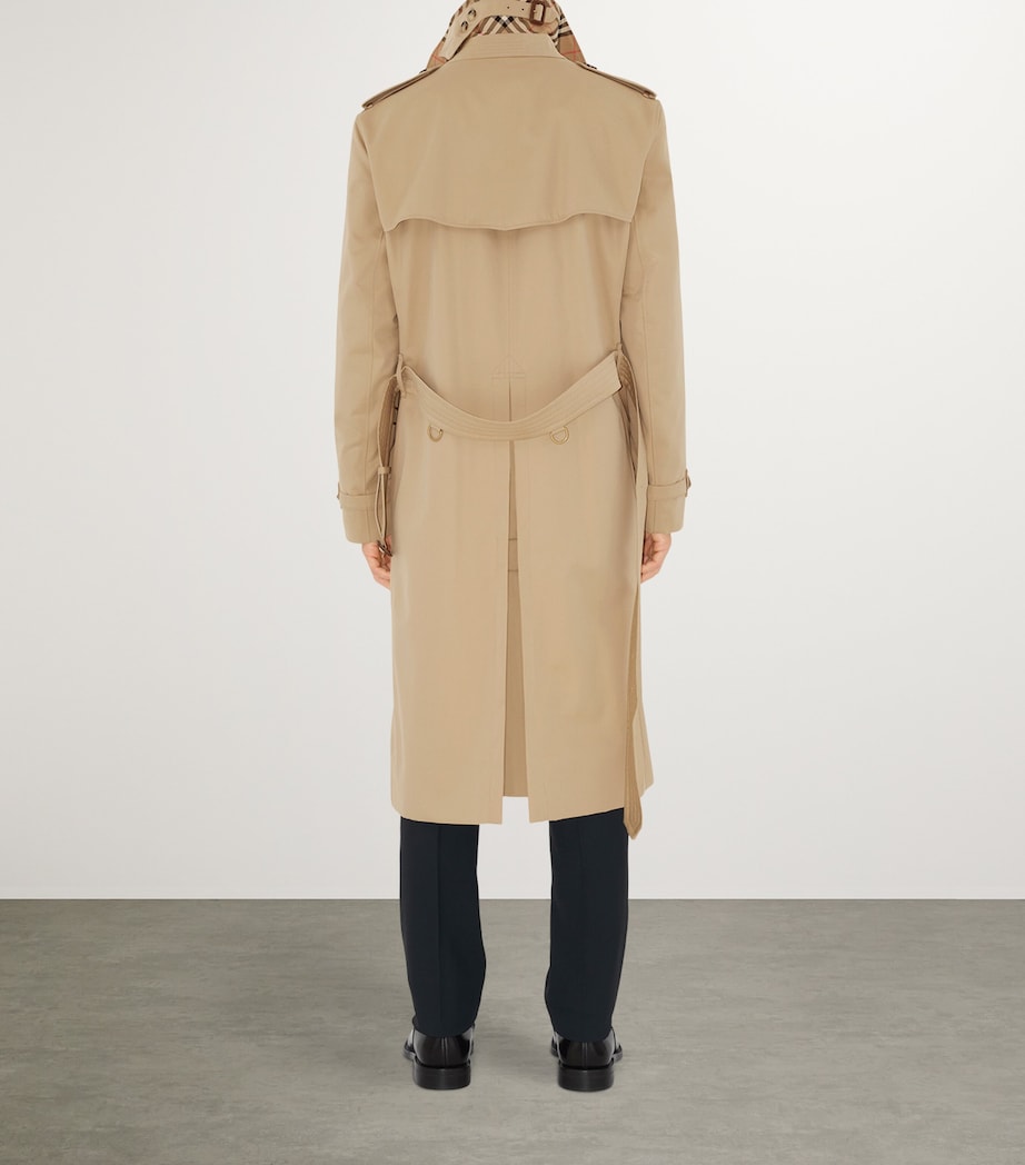 Long Kensington Heritage Trench Coat HONEY Image 3