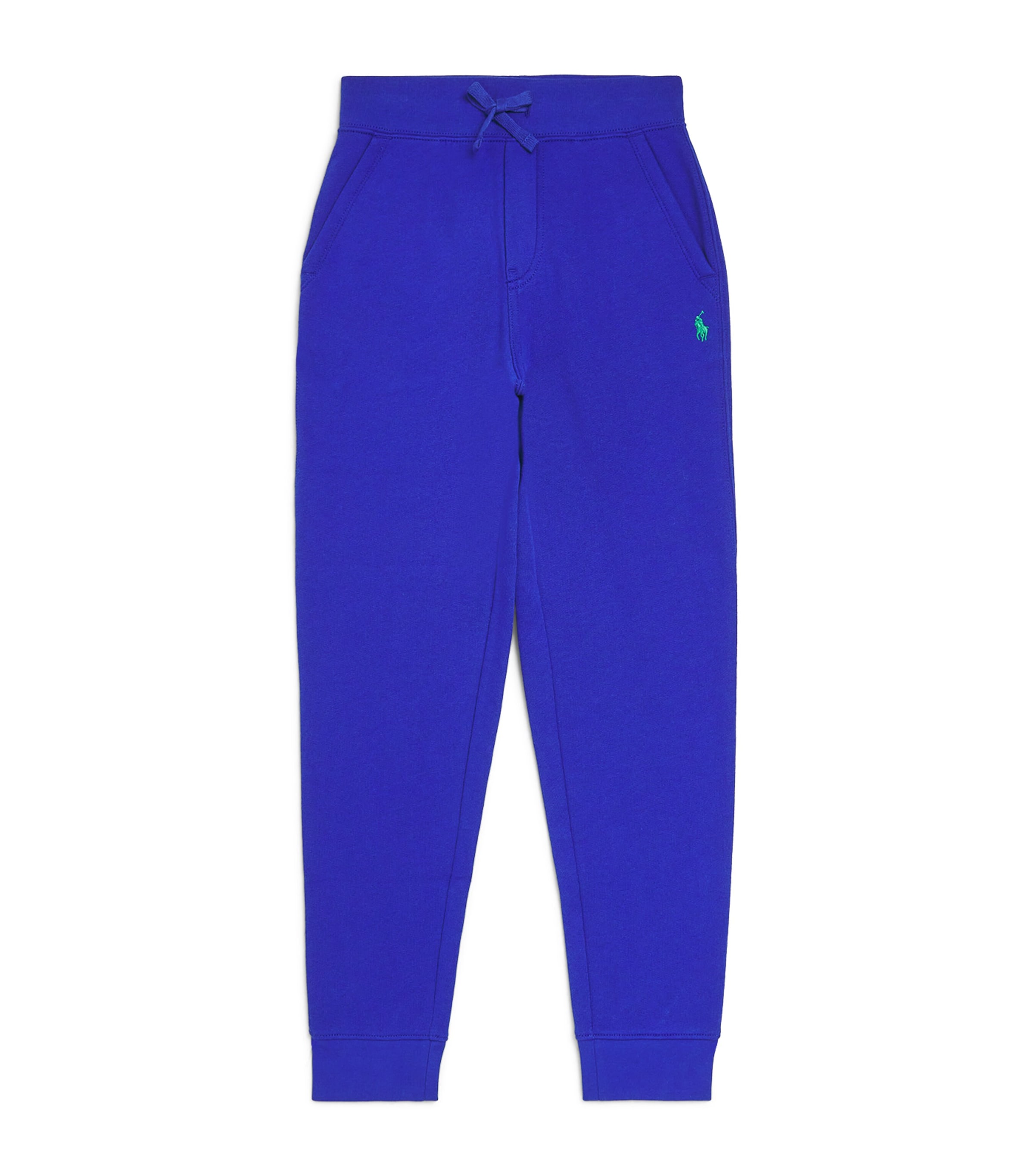 Shop Ralph Lauren Logo Sweatpants In Blue