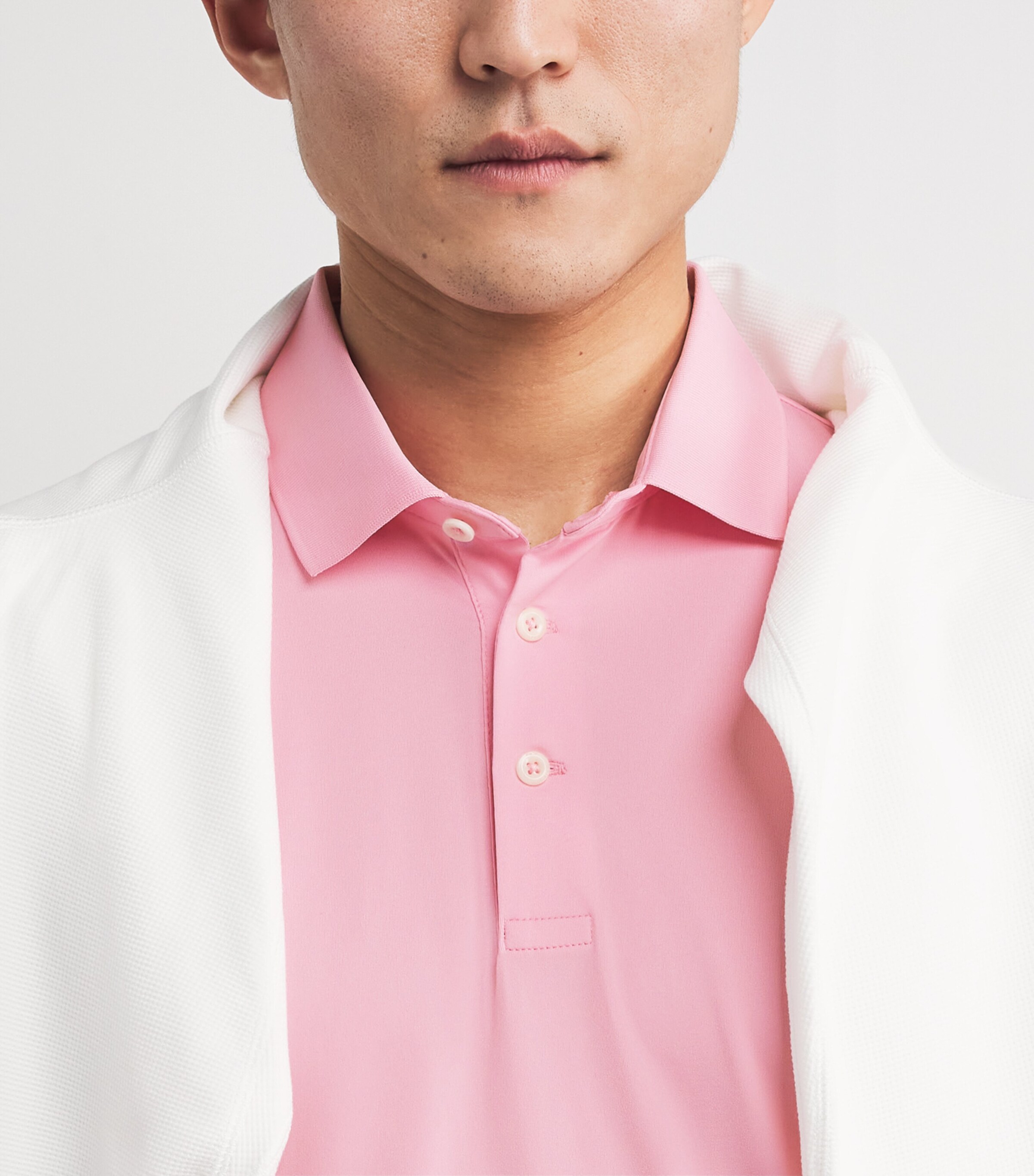 Airflow Polo Shirt CARMEL PINK Image 6