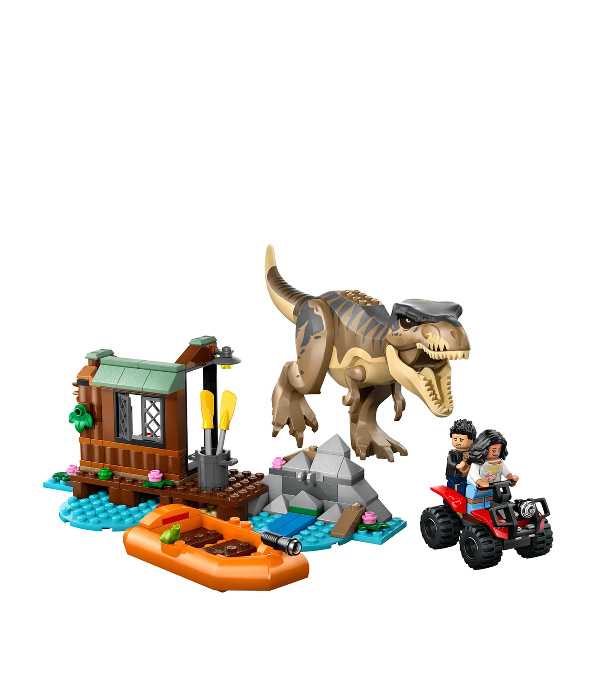Lego Jurassic World T. rex River Escape 76975 | Toys | Building & Construction Toys | Designers | Lego