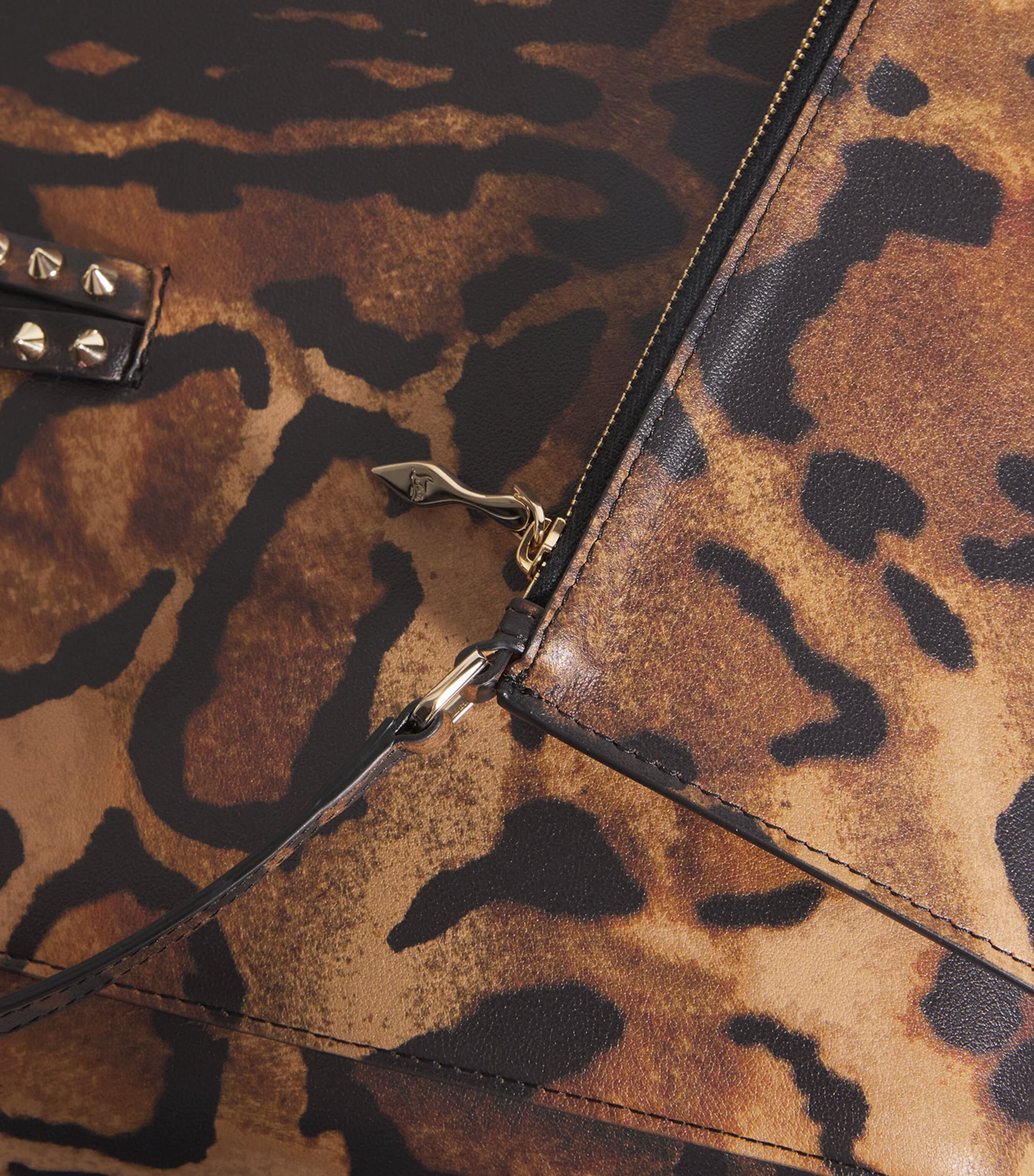 Cabata Small Calfskin Tote Bag 3221 Image 6