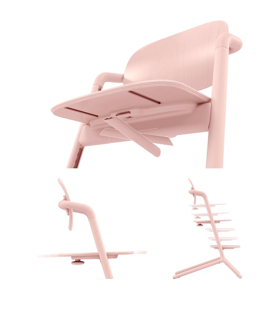 LEMO Highchair 4-In-1 Set - Pearl Pink PEARL PINK Image 2