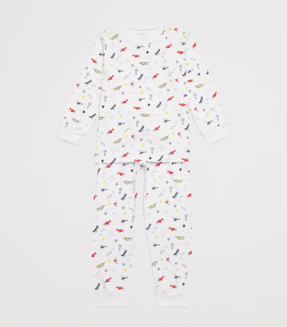 Kissy Kissy Pima Cotton Aviator Pyjama Set (2-6 Years) Image 3