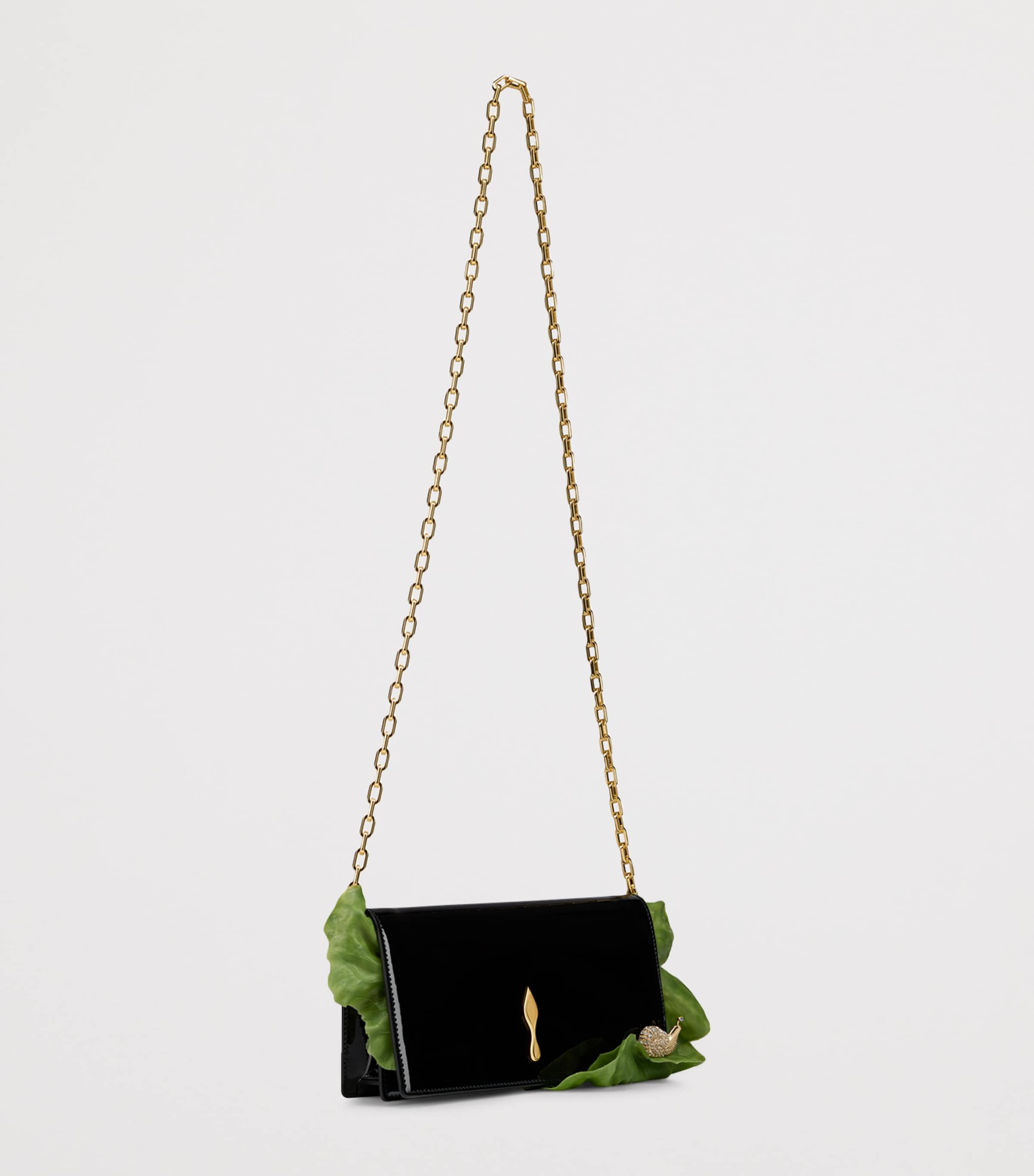 Christian Louboutin Bettina Snail Patent Leather Clutch Bag Image 4