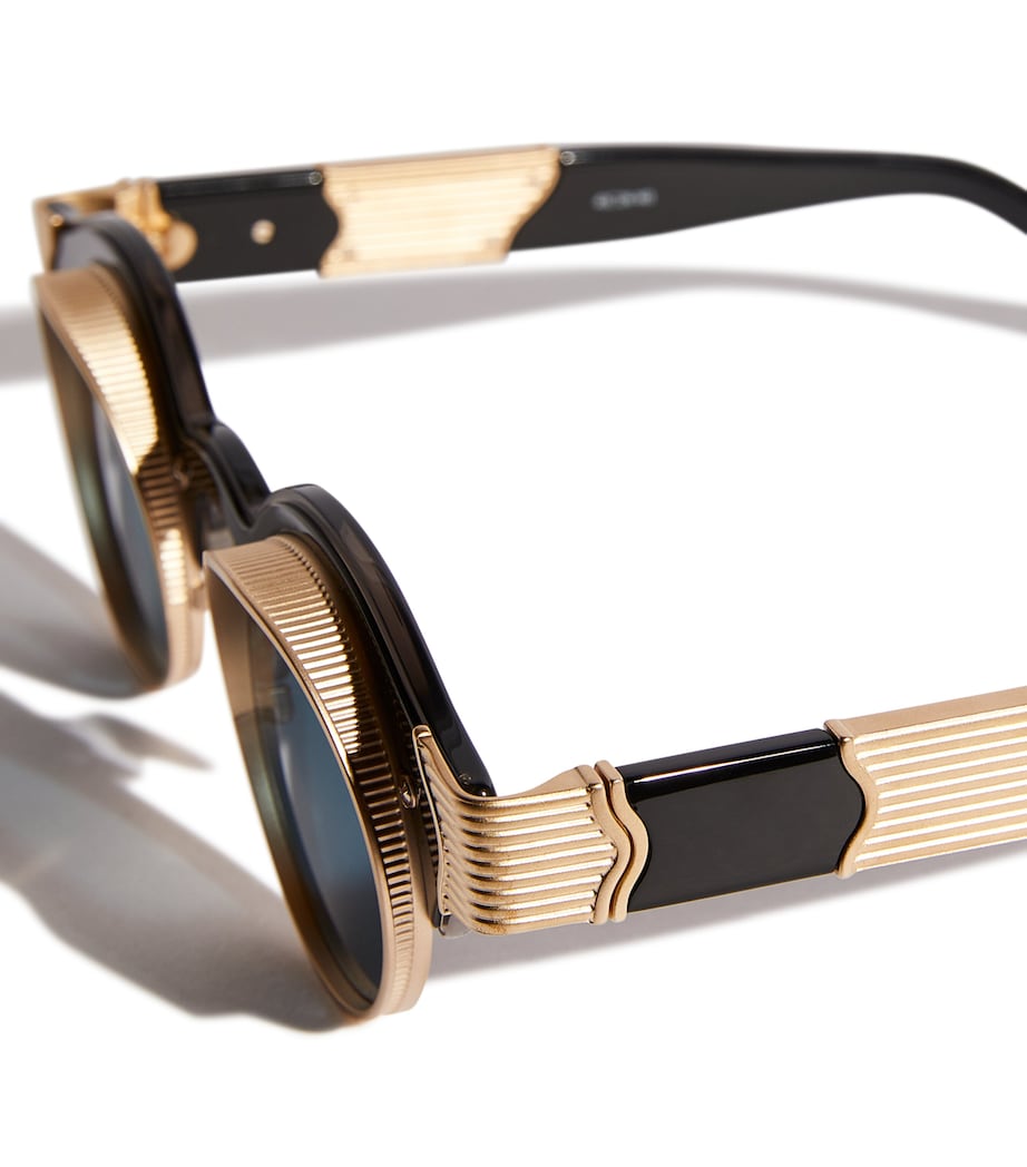 Matsuda 10605H Sunglasses Matte Gold Image 6