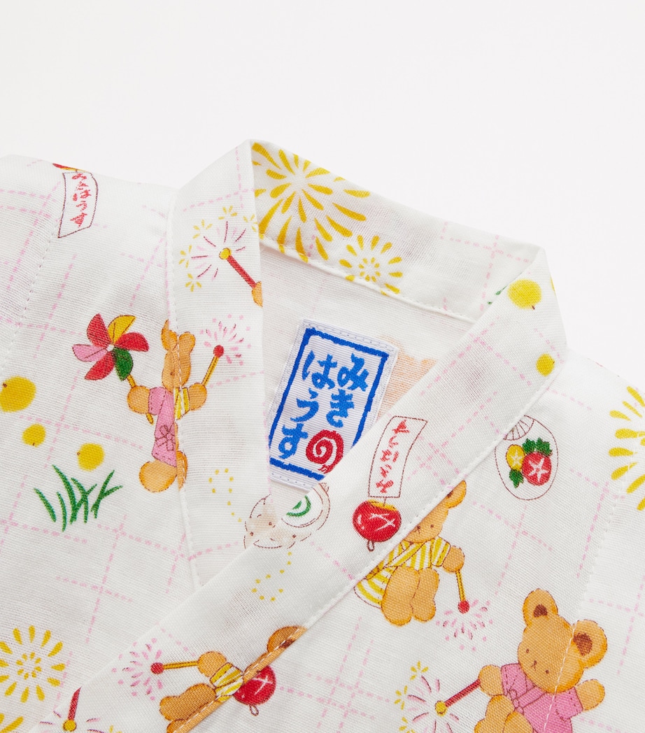 Cotton Jinbei Pyjama Set (2-5 Years) 1 Image 7
