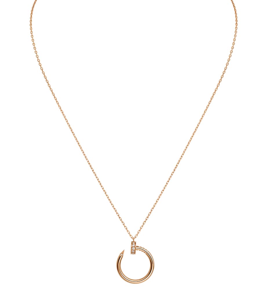 Rose Gold and Diamond Juste un Clou Necklace ROSE GOLD Image 1