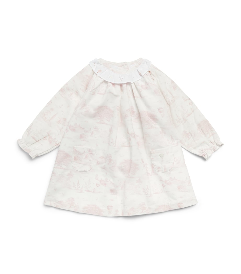 Marie-Chantal Toile de Jouy Dara Dress (3-24 Months) Mc Pink Image 1