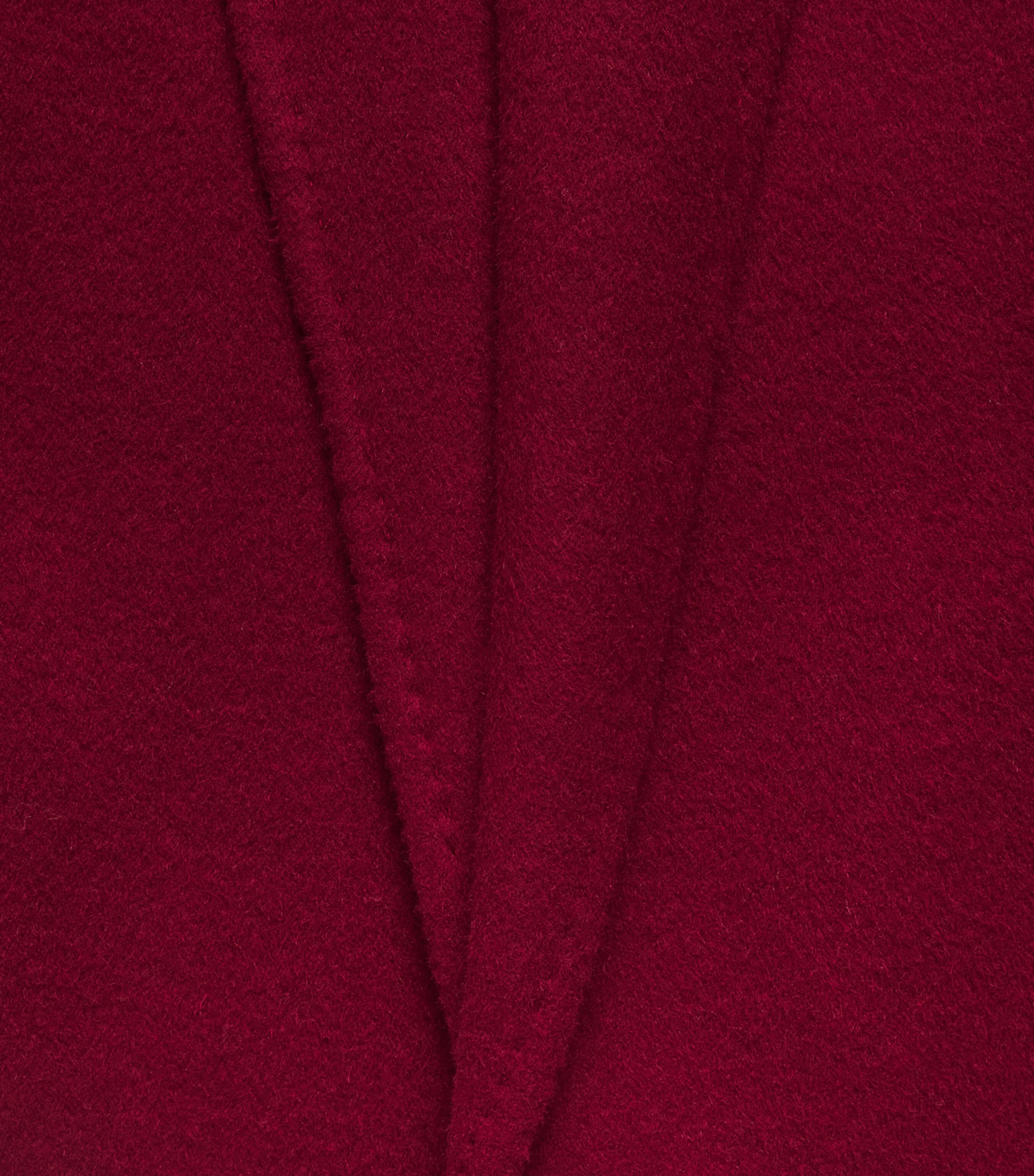 Wolk Morais Womens Cashmere L'Opera Long Coat Ruby Image 6