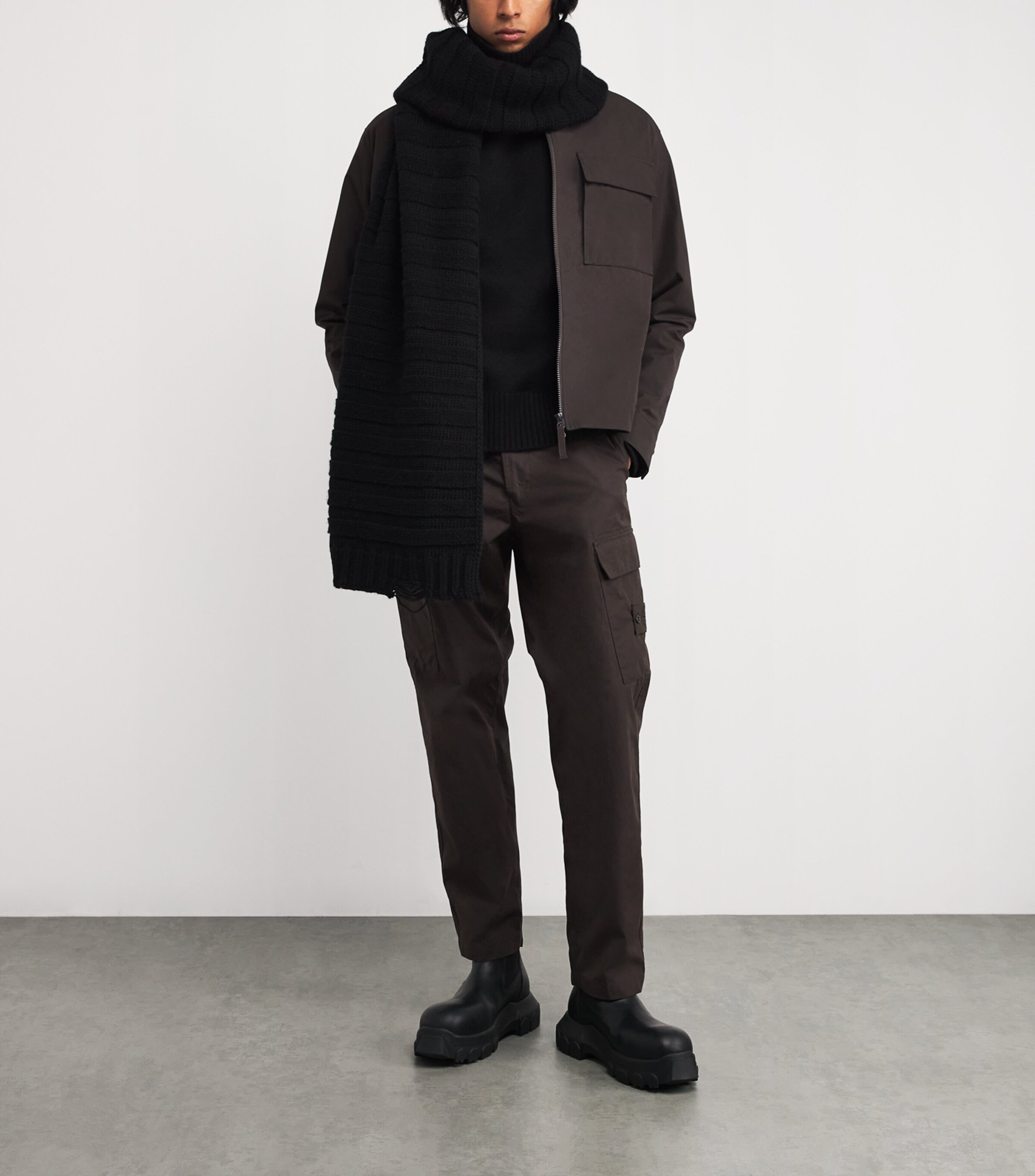 GHOST PIECE Cotton Cargo Trousers V0070 Image 2