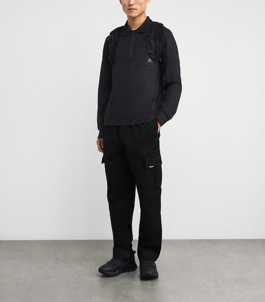 Cotton Dalon Polo Shirt BLACK - 292 Image 2