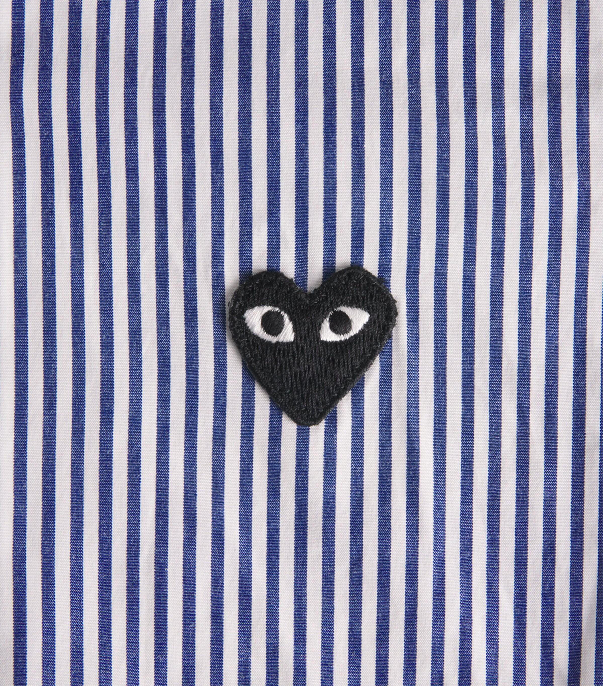 Comme Des Garçons Cotton Stripe Heart Shirt (2-6 Years) Image 3