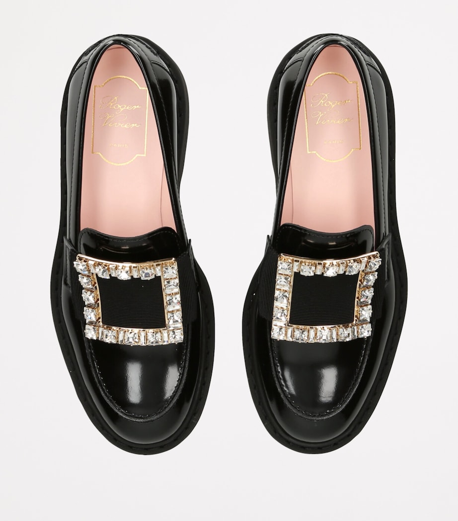 Patent Leather Viv’ Rangers Loafers BLACK Image 4