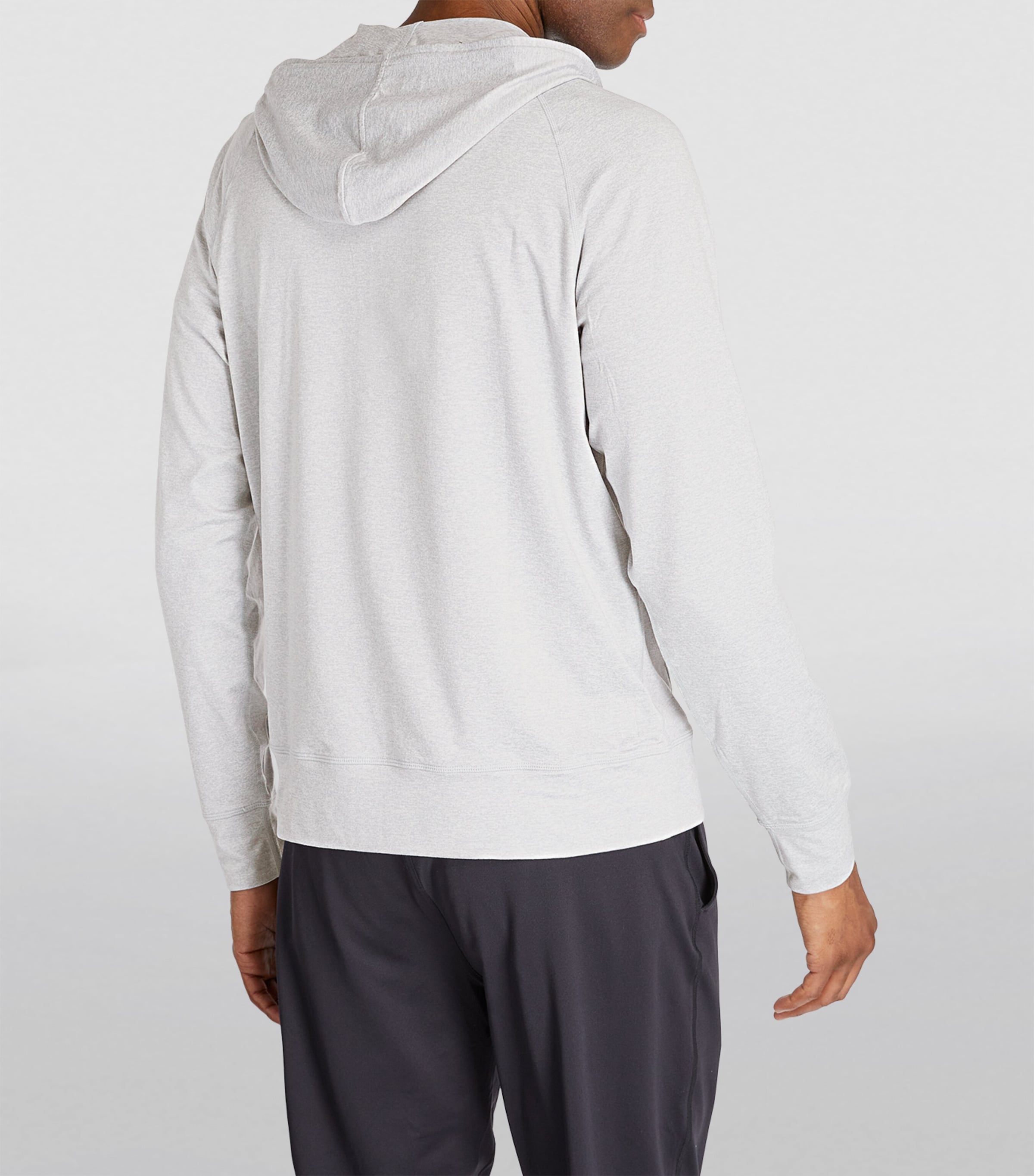 Ponto Performance Half-Zip Hoodie HEATHER GREY-HTG Image 4